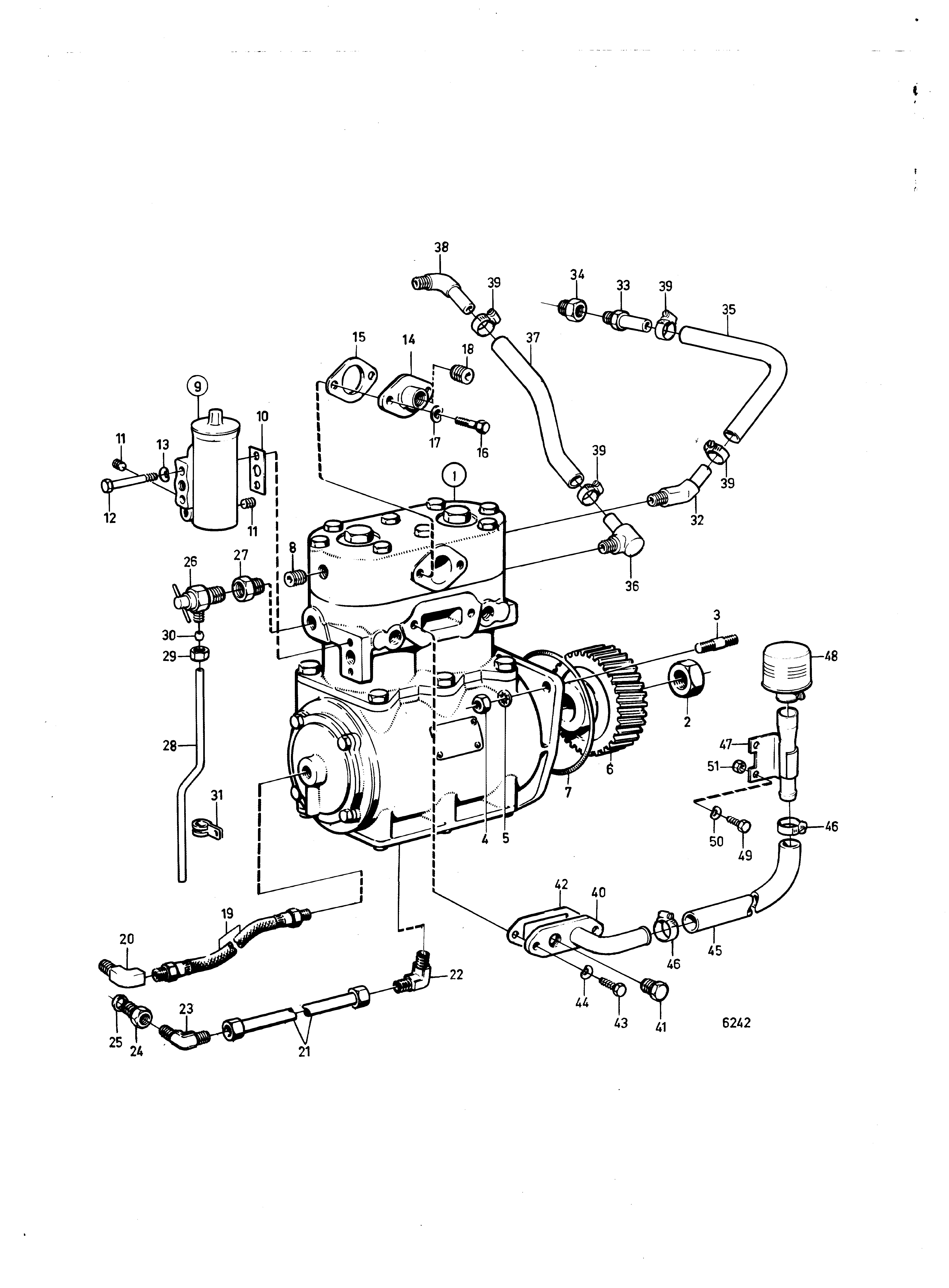 Compresseur d’air TU- FLO 700 et composants d’installation