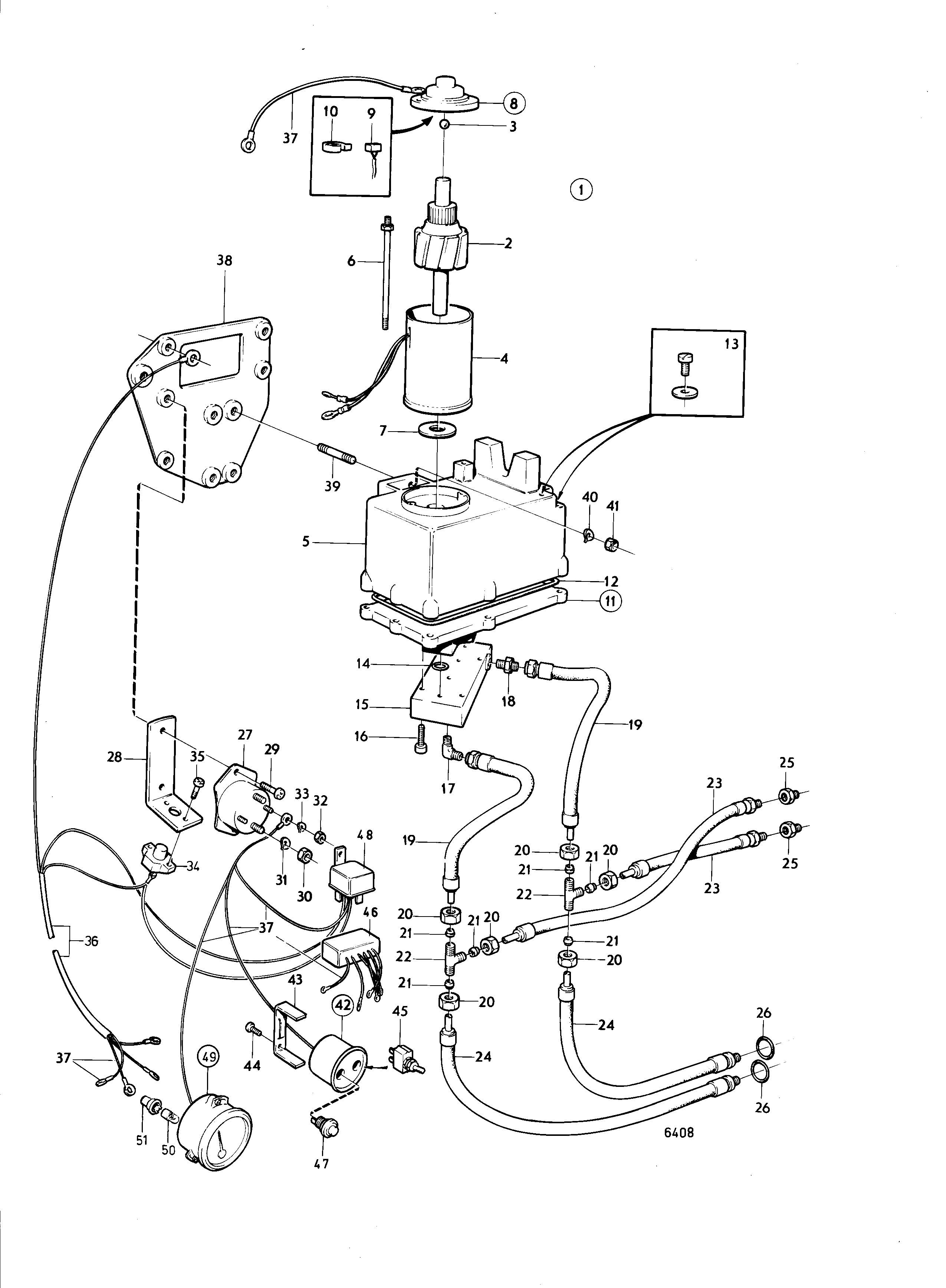 Pompe hydraulique avec Composants d’installation