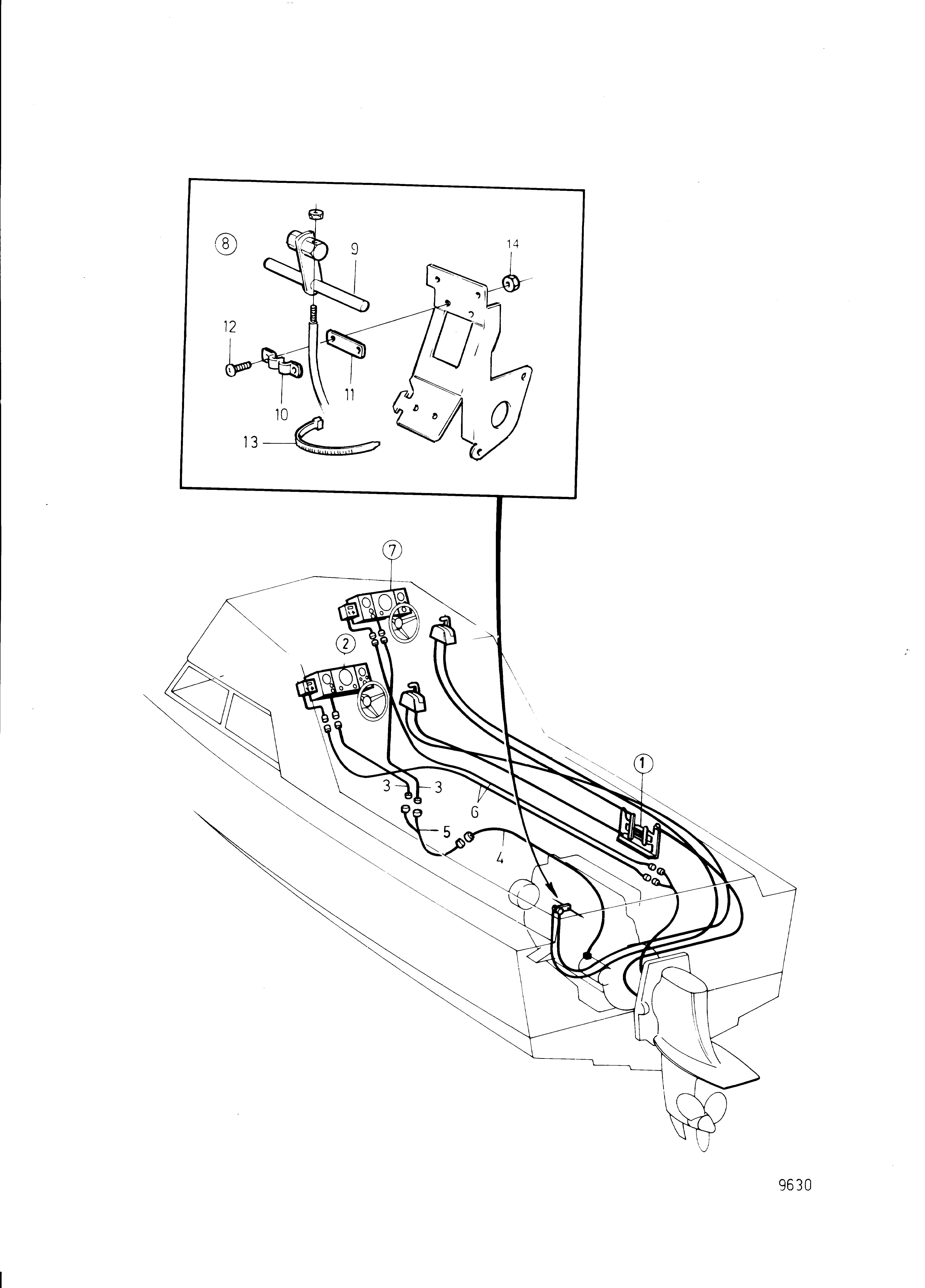 Instalación de flybridge monomotor
