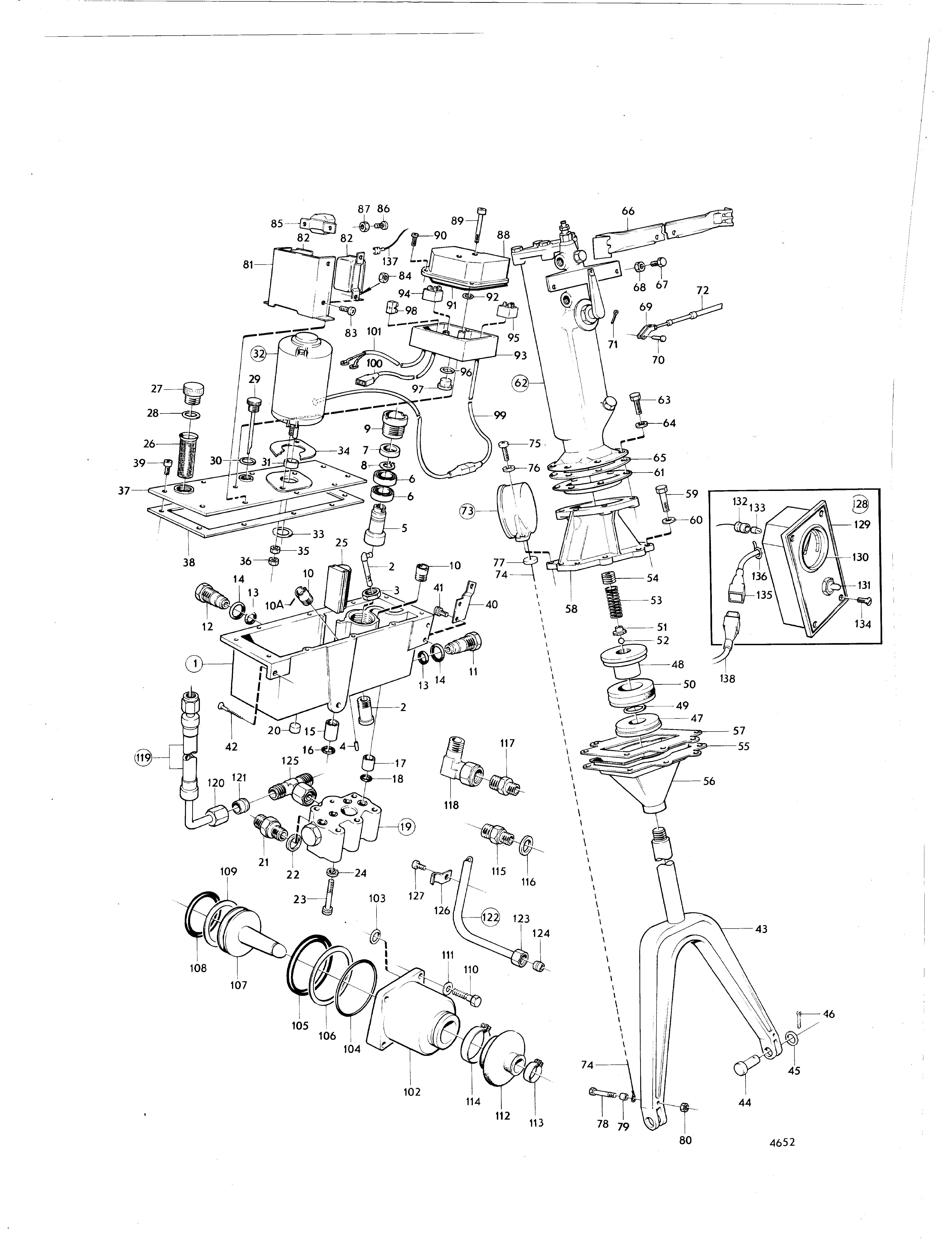 Système hydraulique et pièces de montage