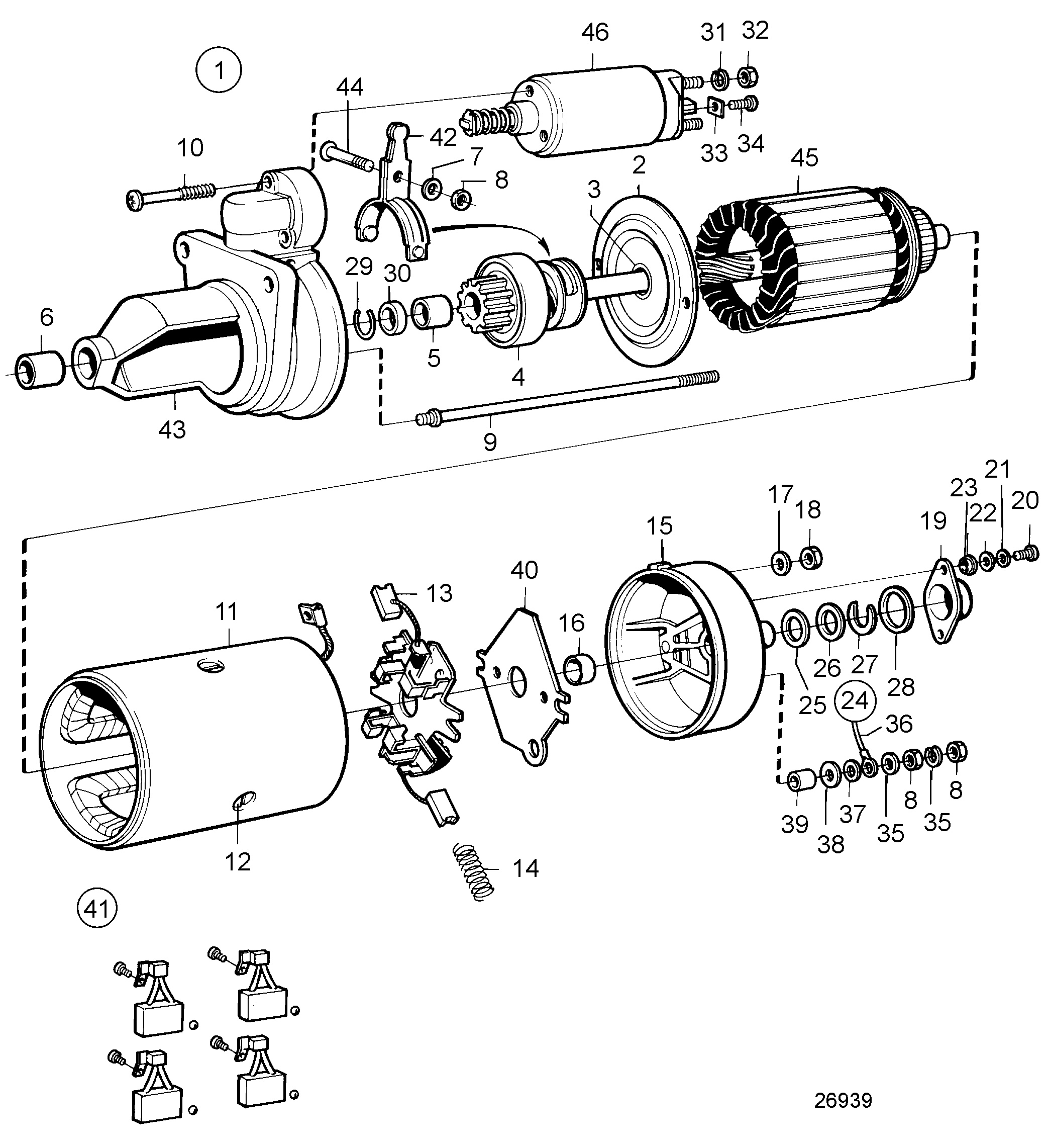 Démarreur 24 V