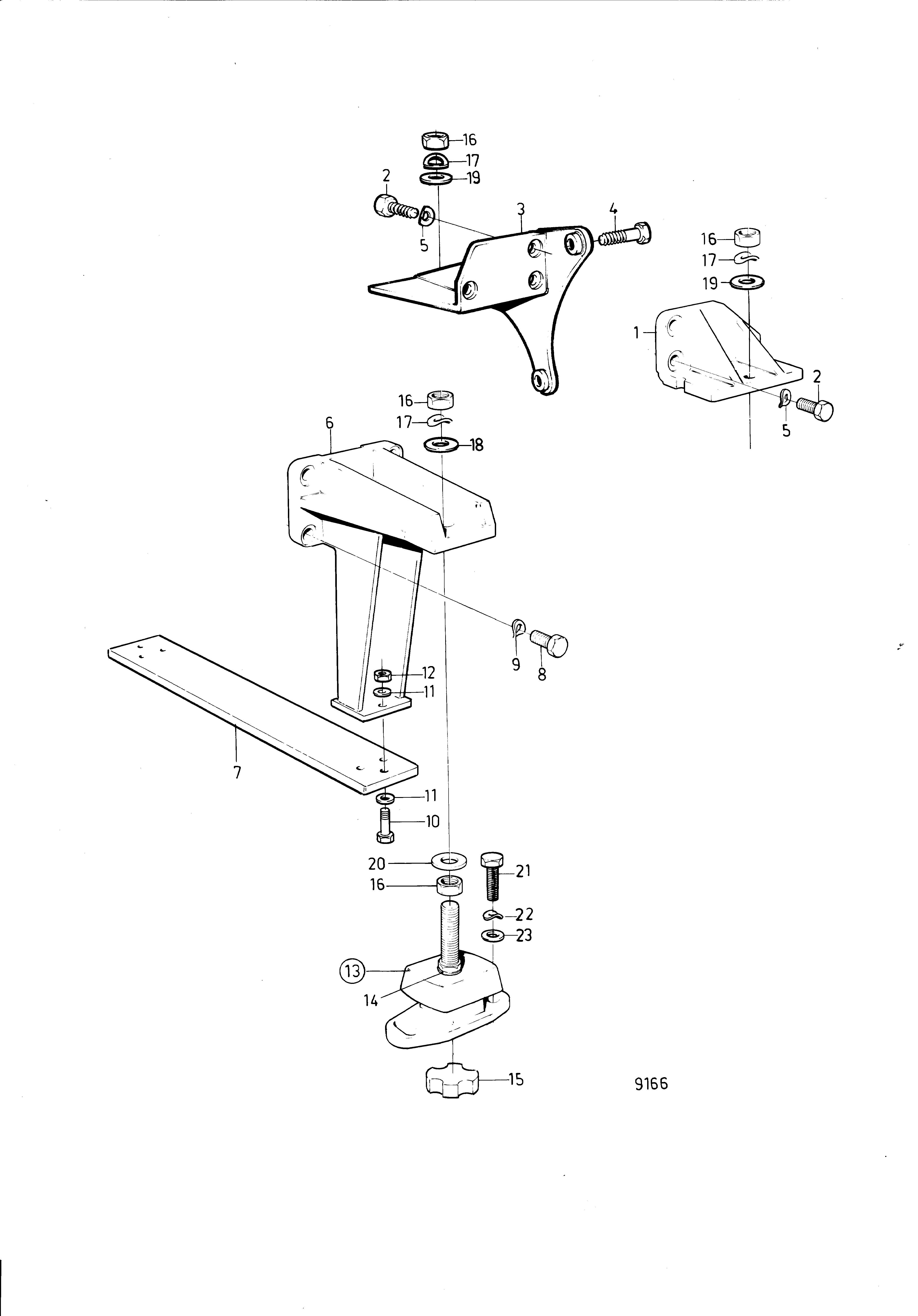 Suspension du moteur