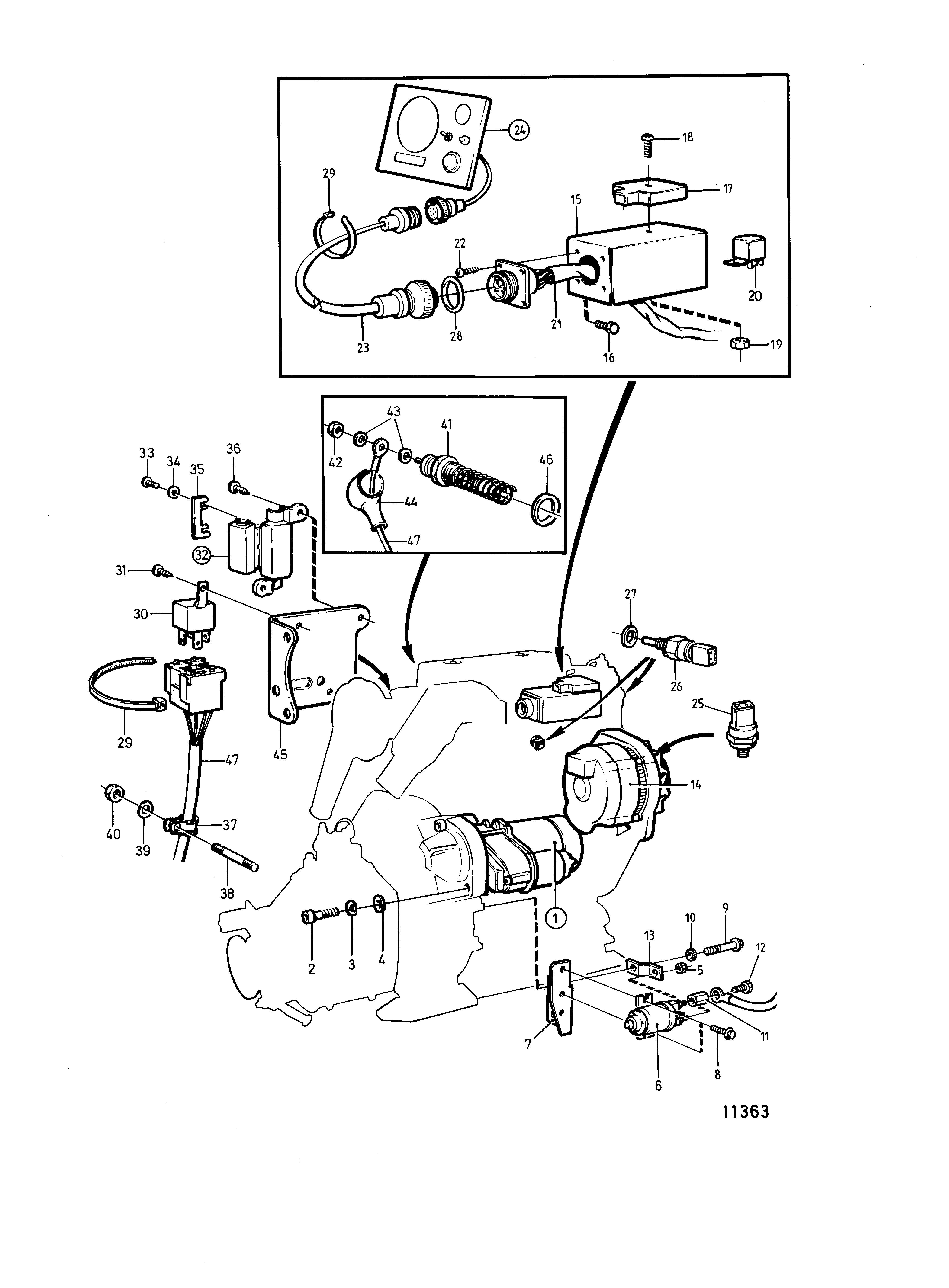 Système électrique et instruments