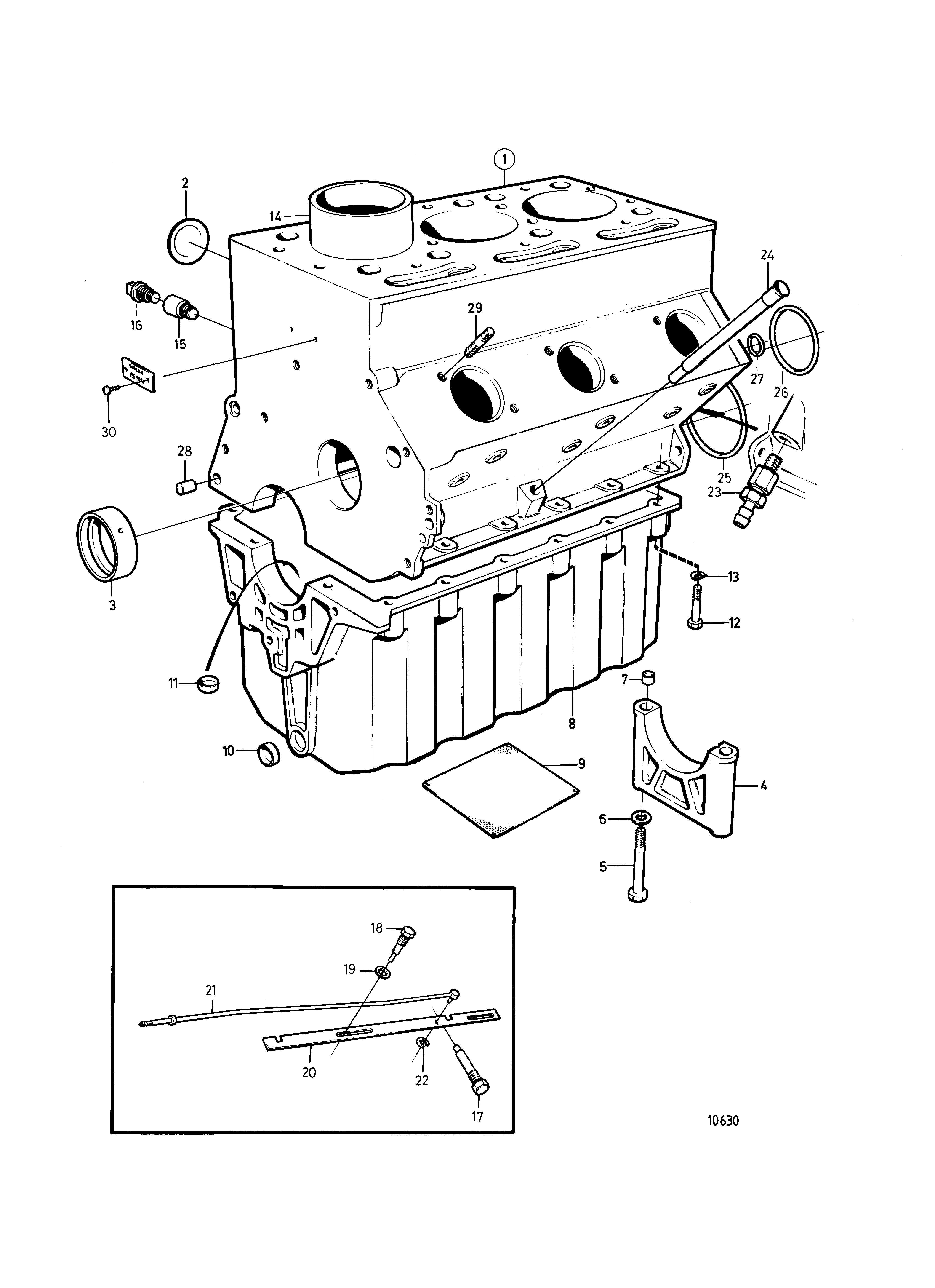 Bloc-cylindres avec chemises de cylindres à usage semi-intensif