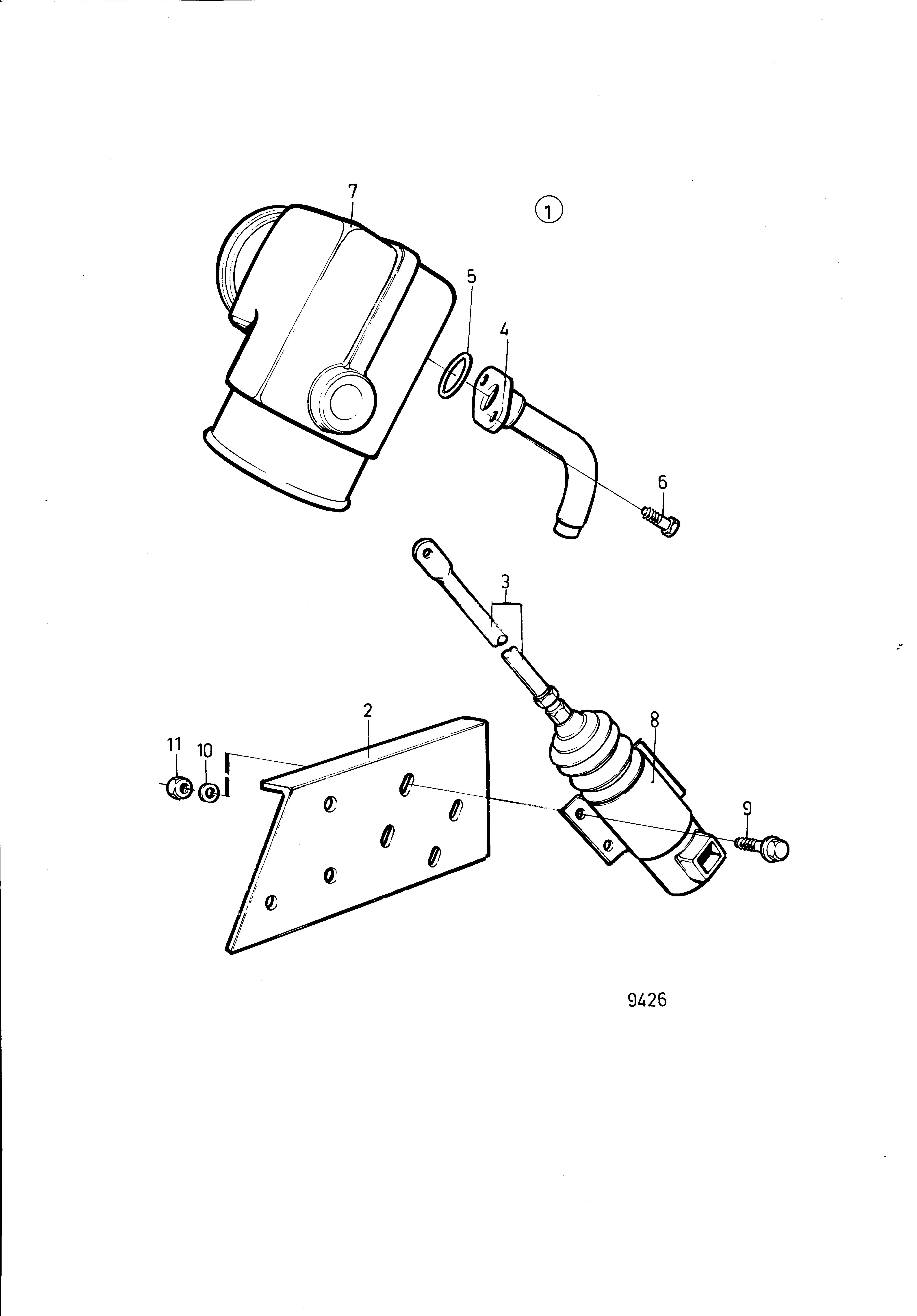 Kit de conversion, coude d’échappement