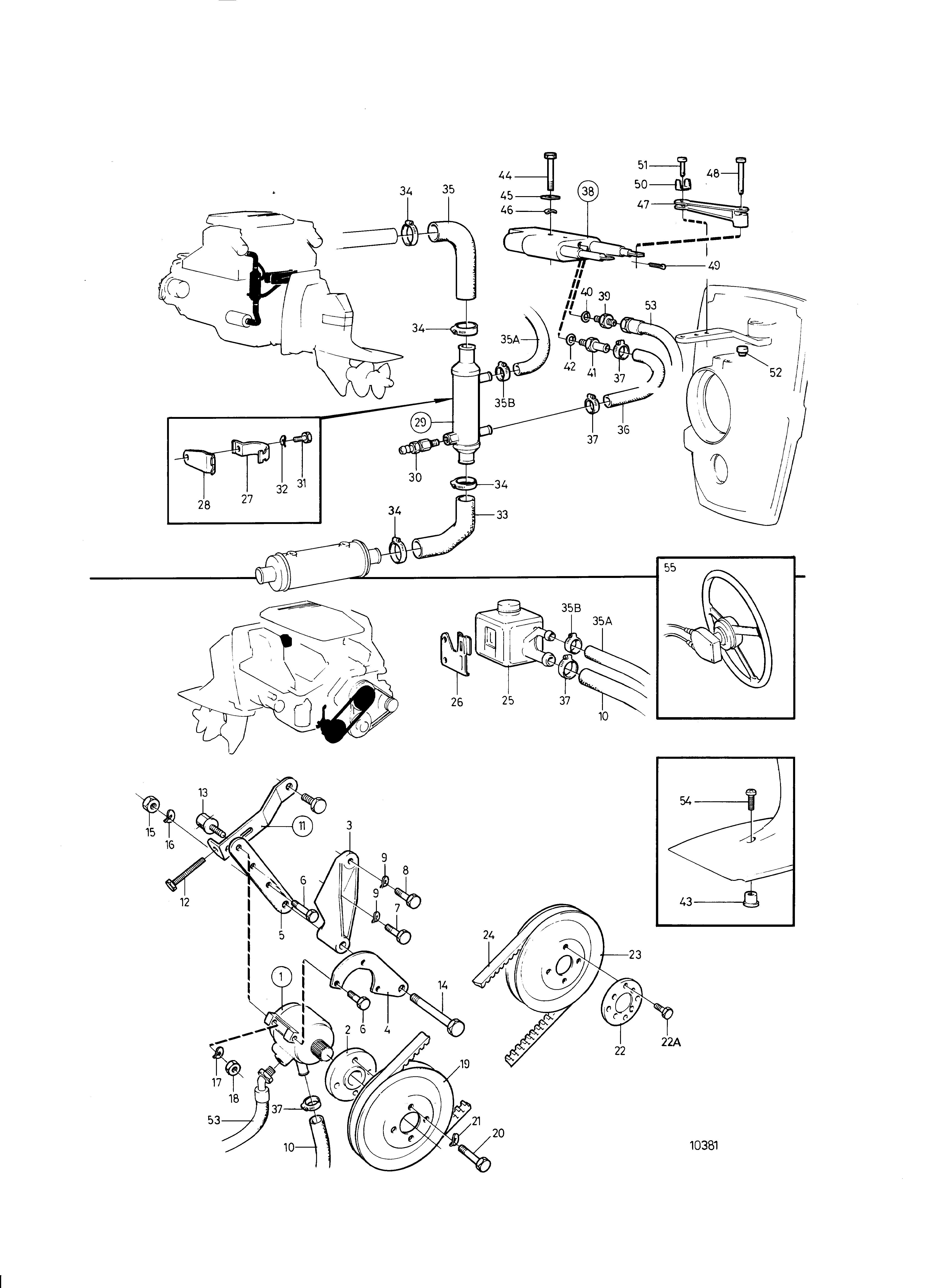 Unité de transmission de direction assistée DP-B, DP-B1
