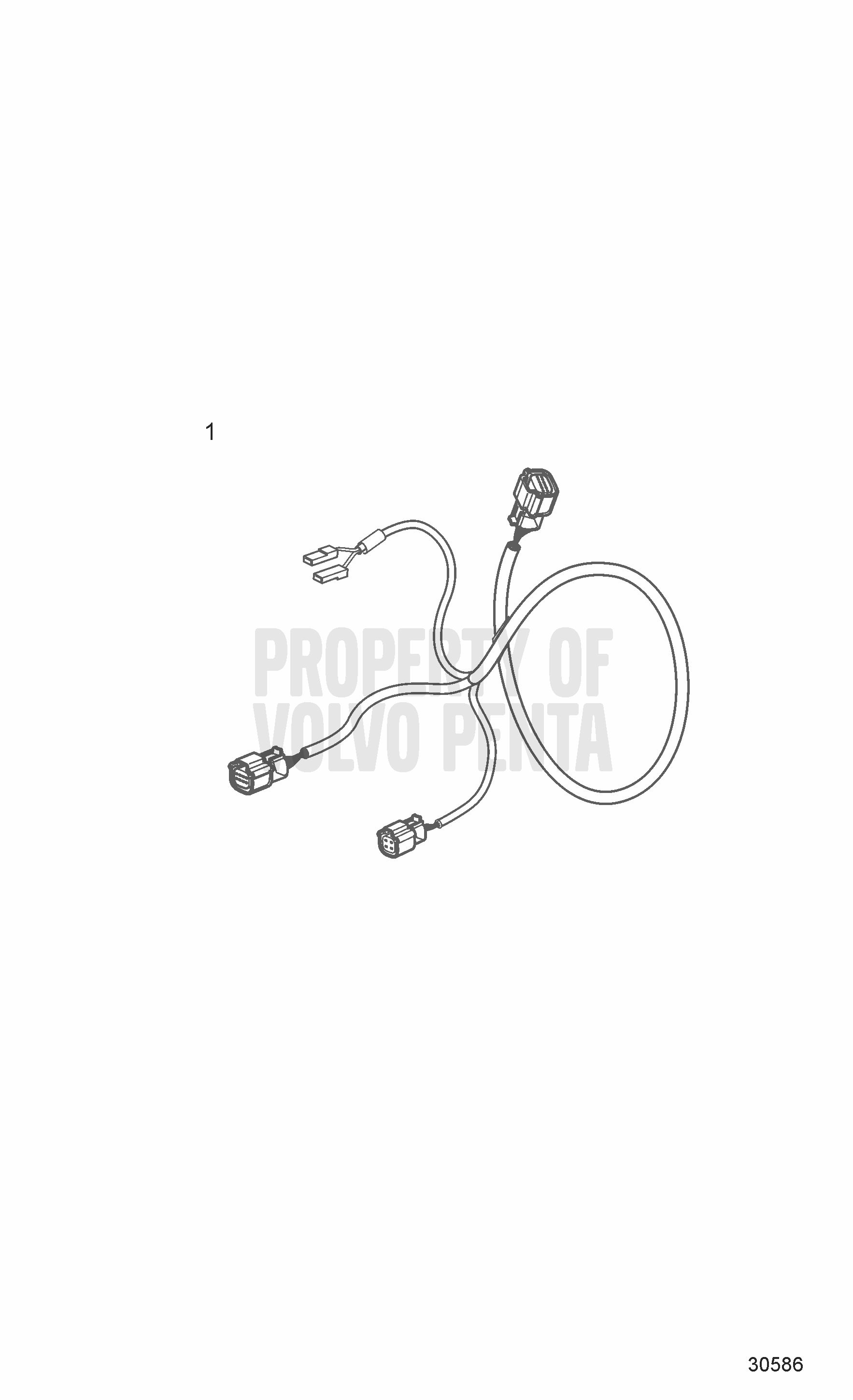 Arneses de cables, para aparejos, sin EVC