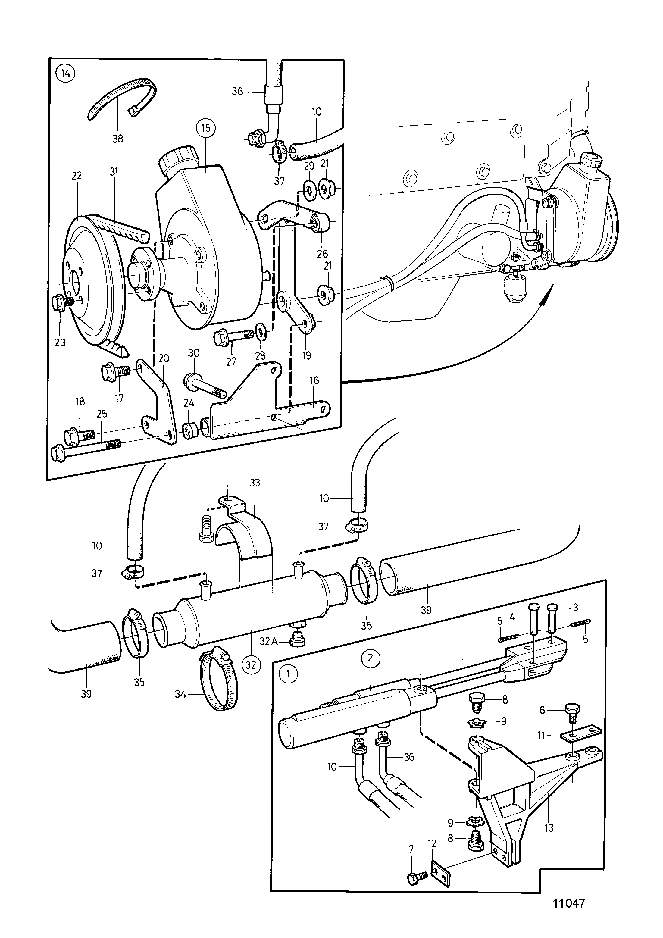 Embase SP-C direction assistée