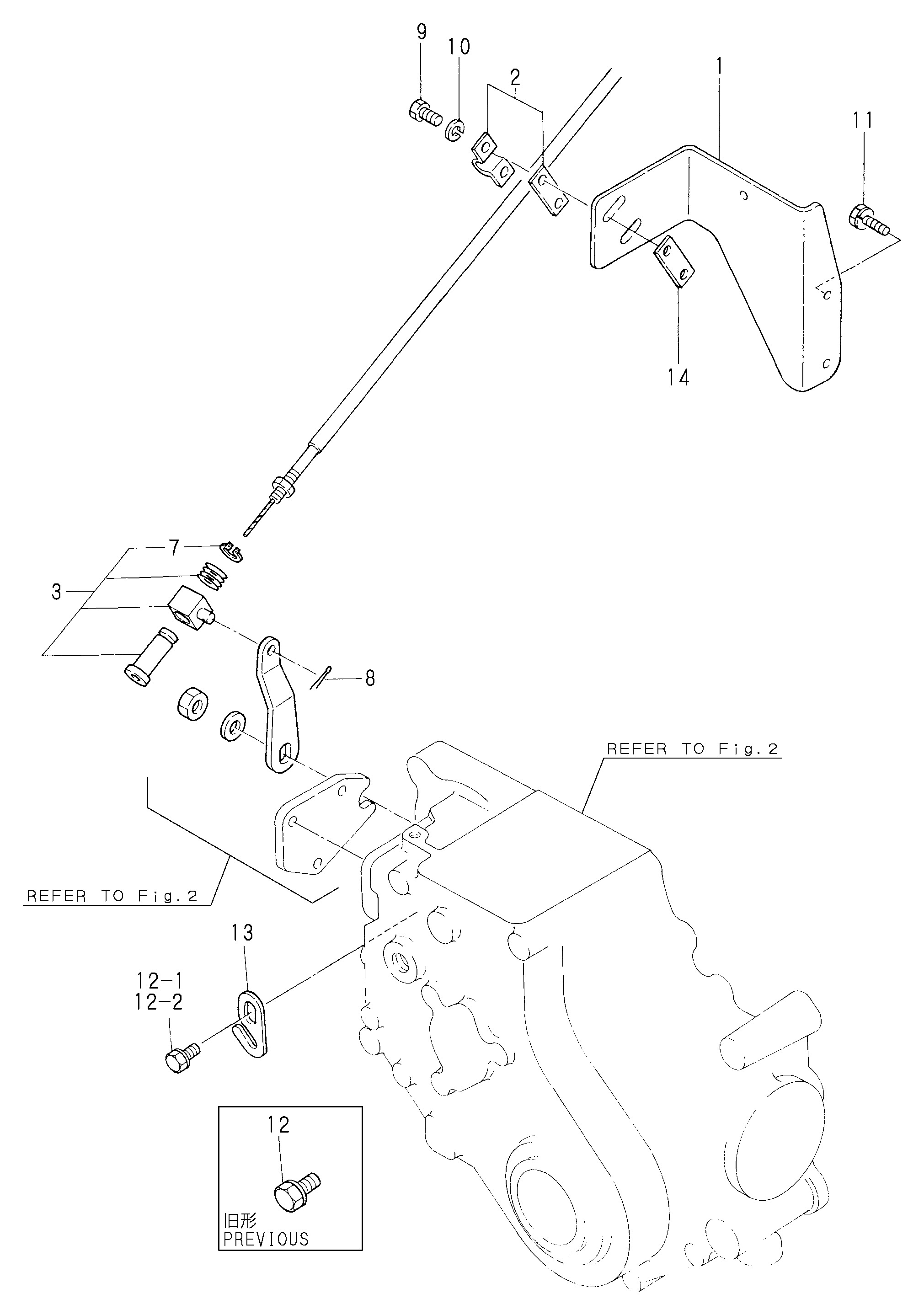 FIG 34. CONTRÔLE DE L'ÉLIMINATION DE LA VITESSE