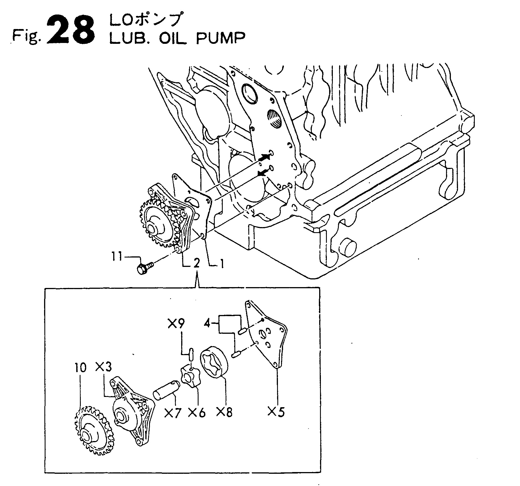 FIG 28. LUB. OIL PUMP