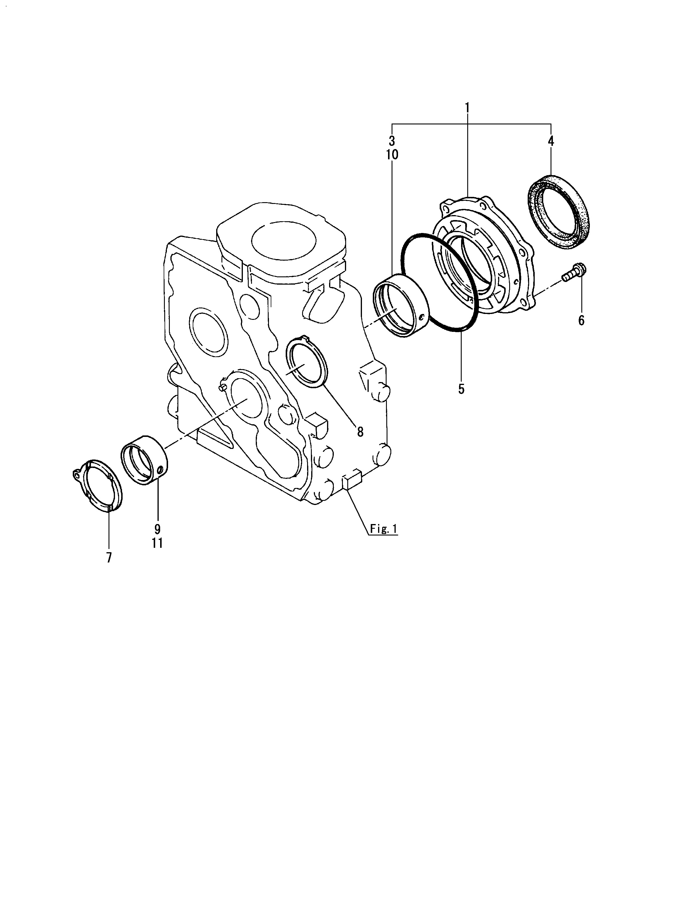 FIG 6. MAIN BEARING HOUSING