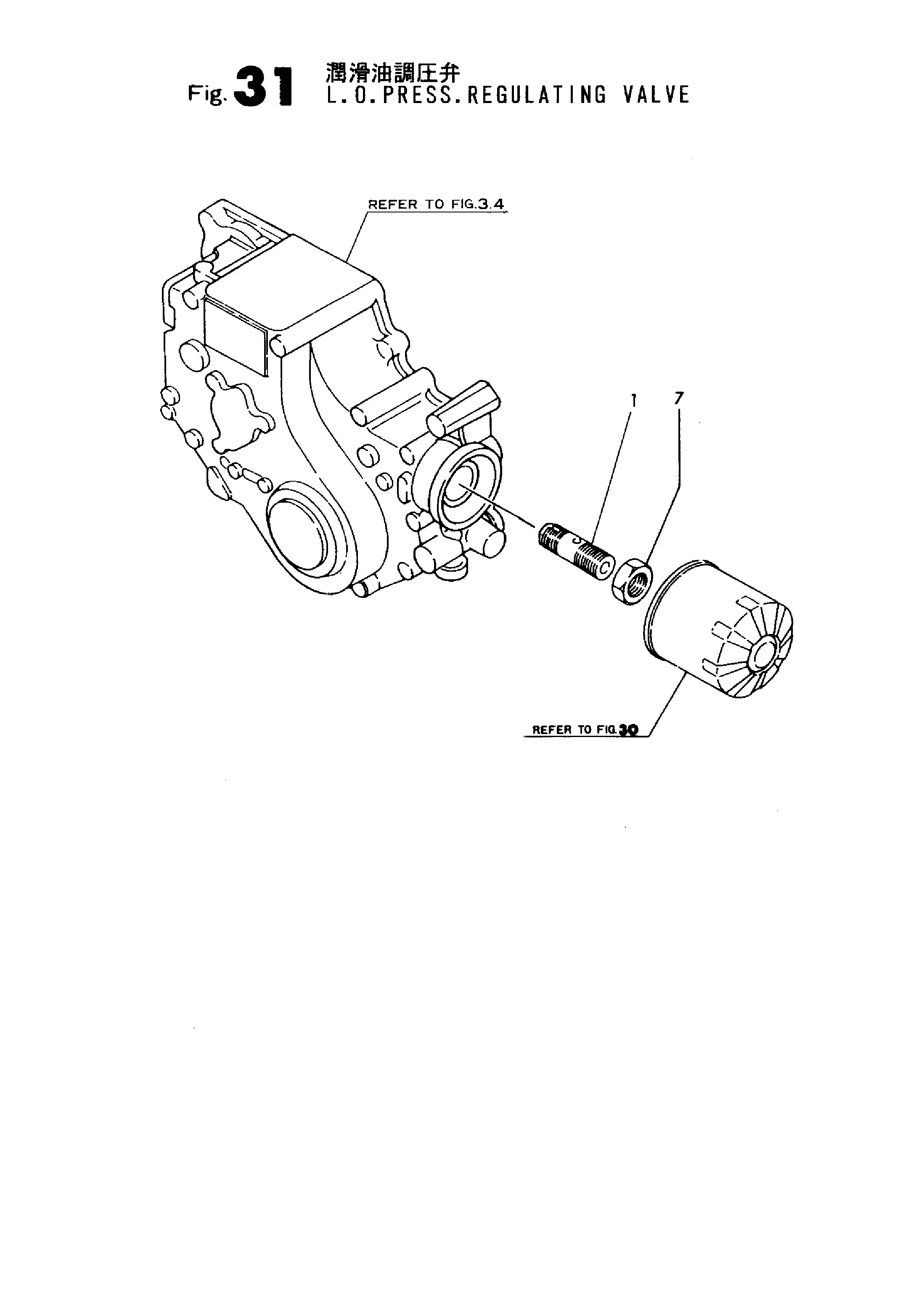FIG 31. L.O.PREES.REGULAING VALVE