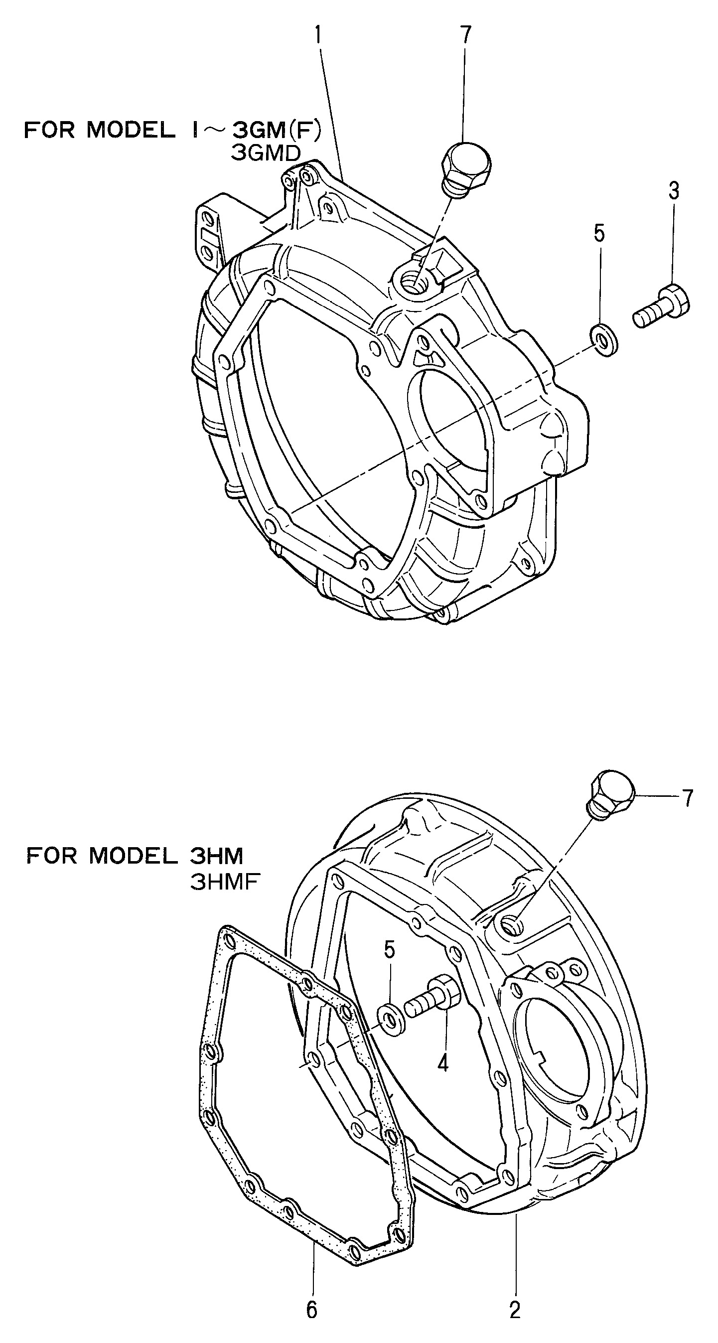 FIG 4. FLYWHEEL HOUSING