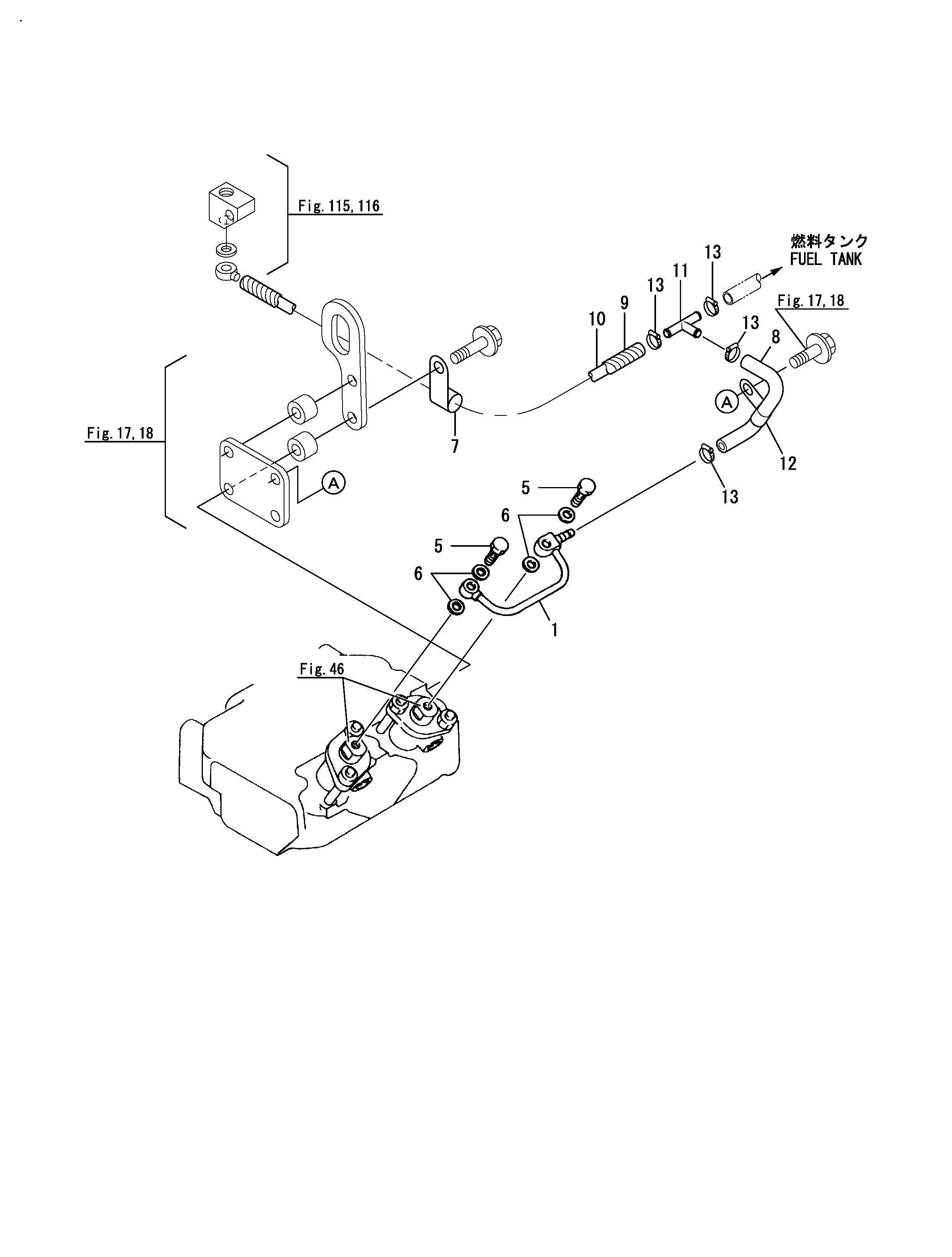 FIG 53. FUEL PIPE (RETURN)