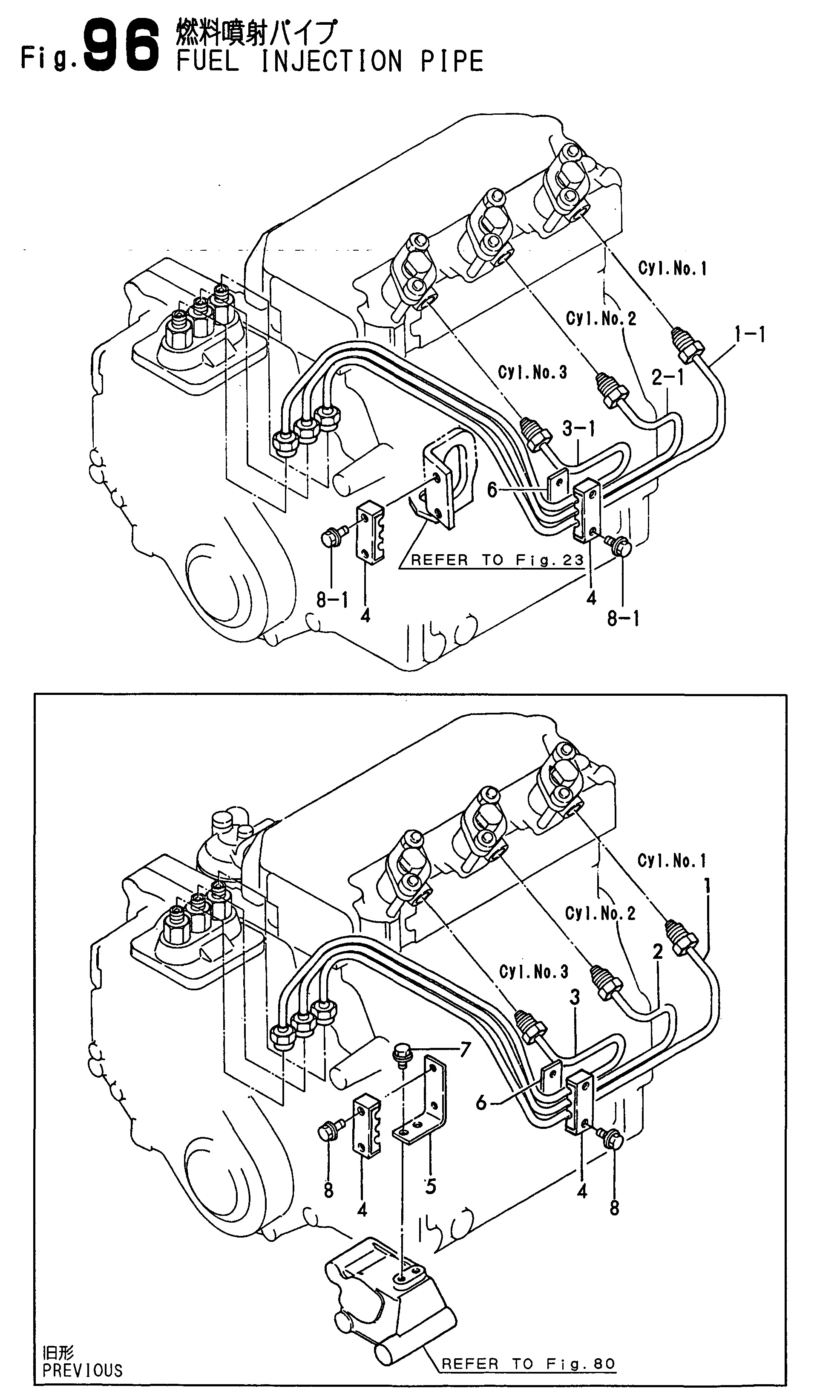 FIG 96. PIÈCE D'INJECTION