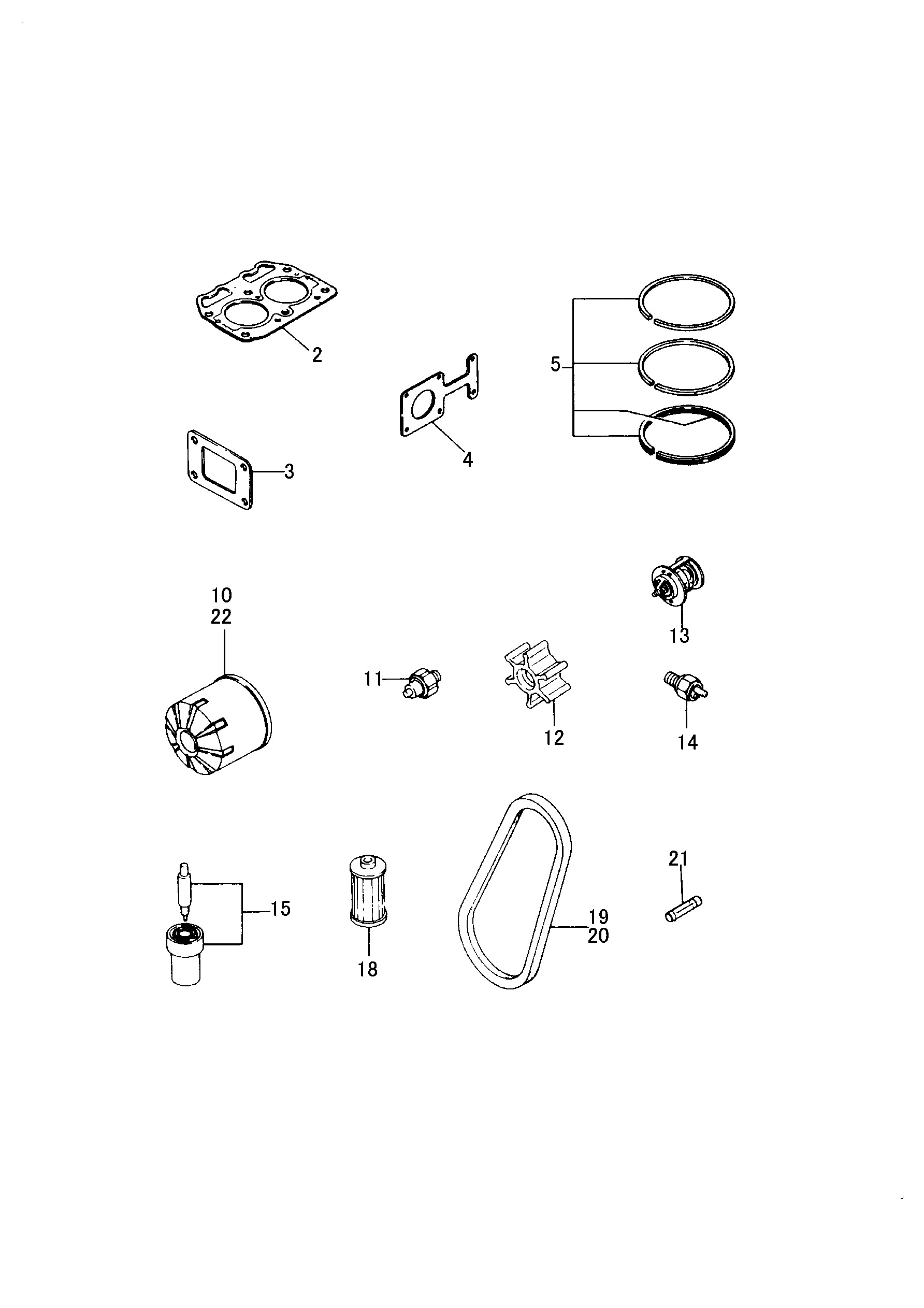 FIG 93. PARTIE D'ESPARE (OPTIONAL)