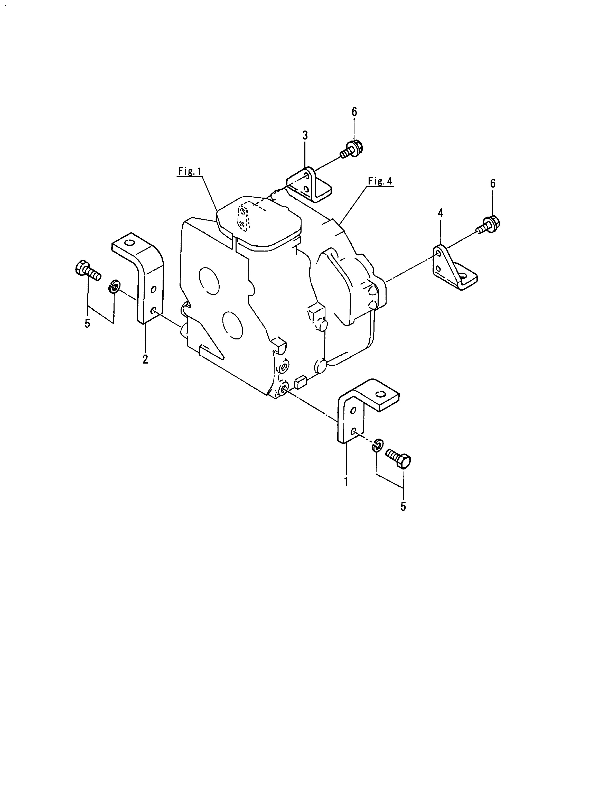 FIG 10. ENGINE BRACKET