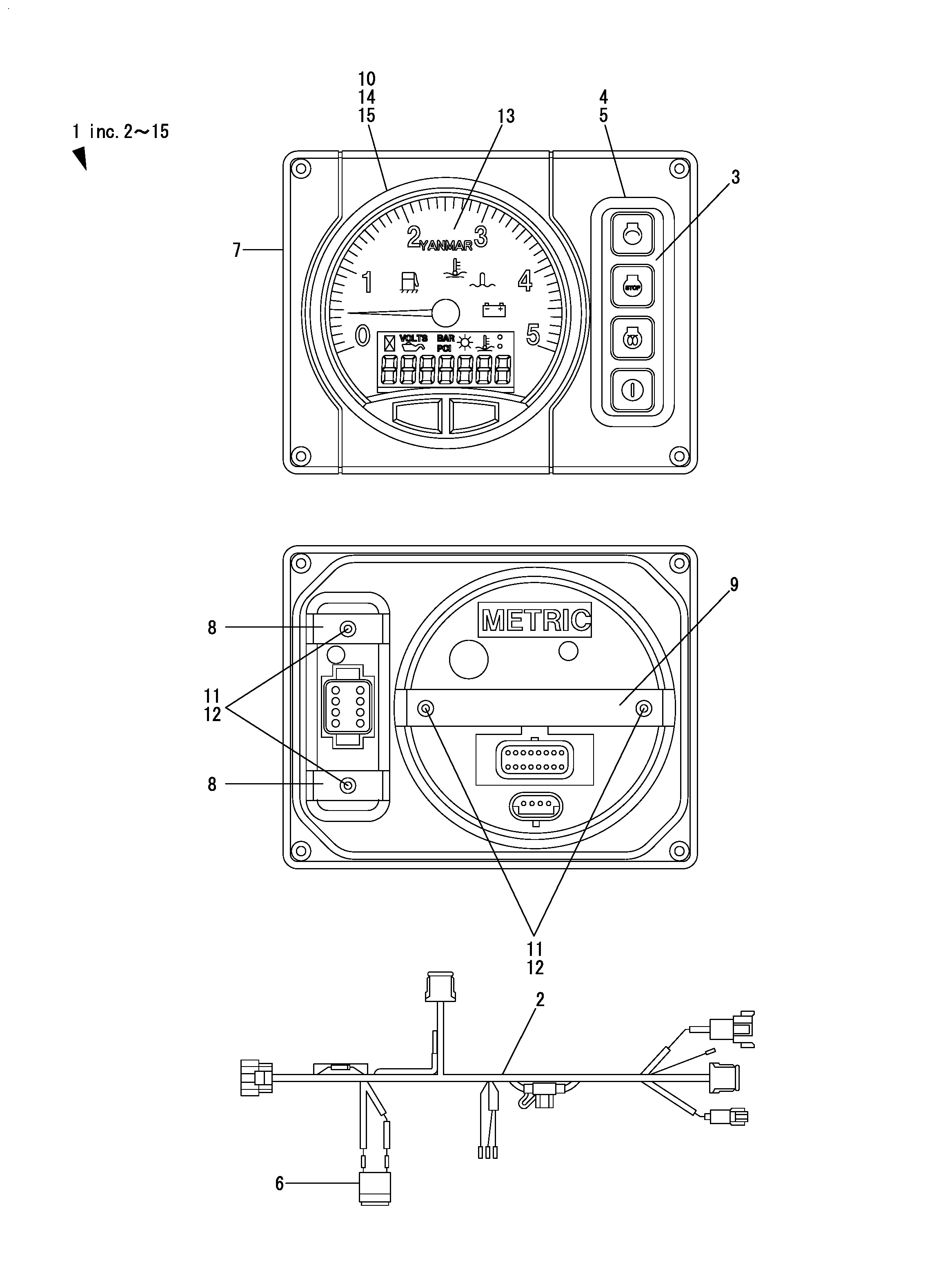 FIG 94. (79C) PIANI DI STRUMENTO (OPTIONAL)