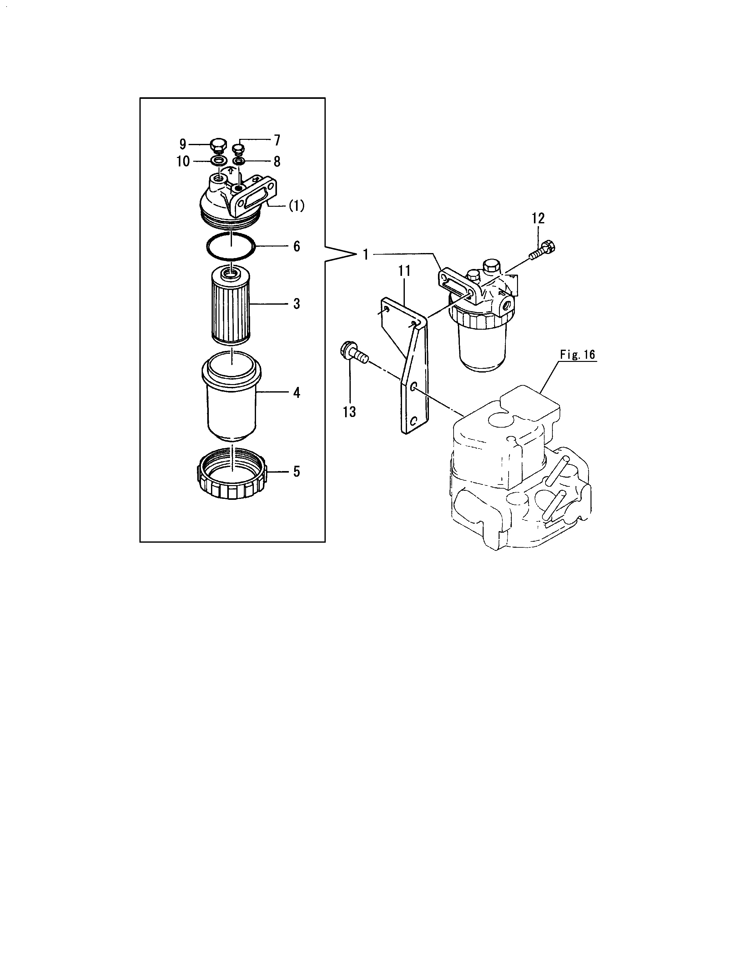 FUEL STRAINER