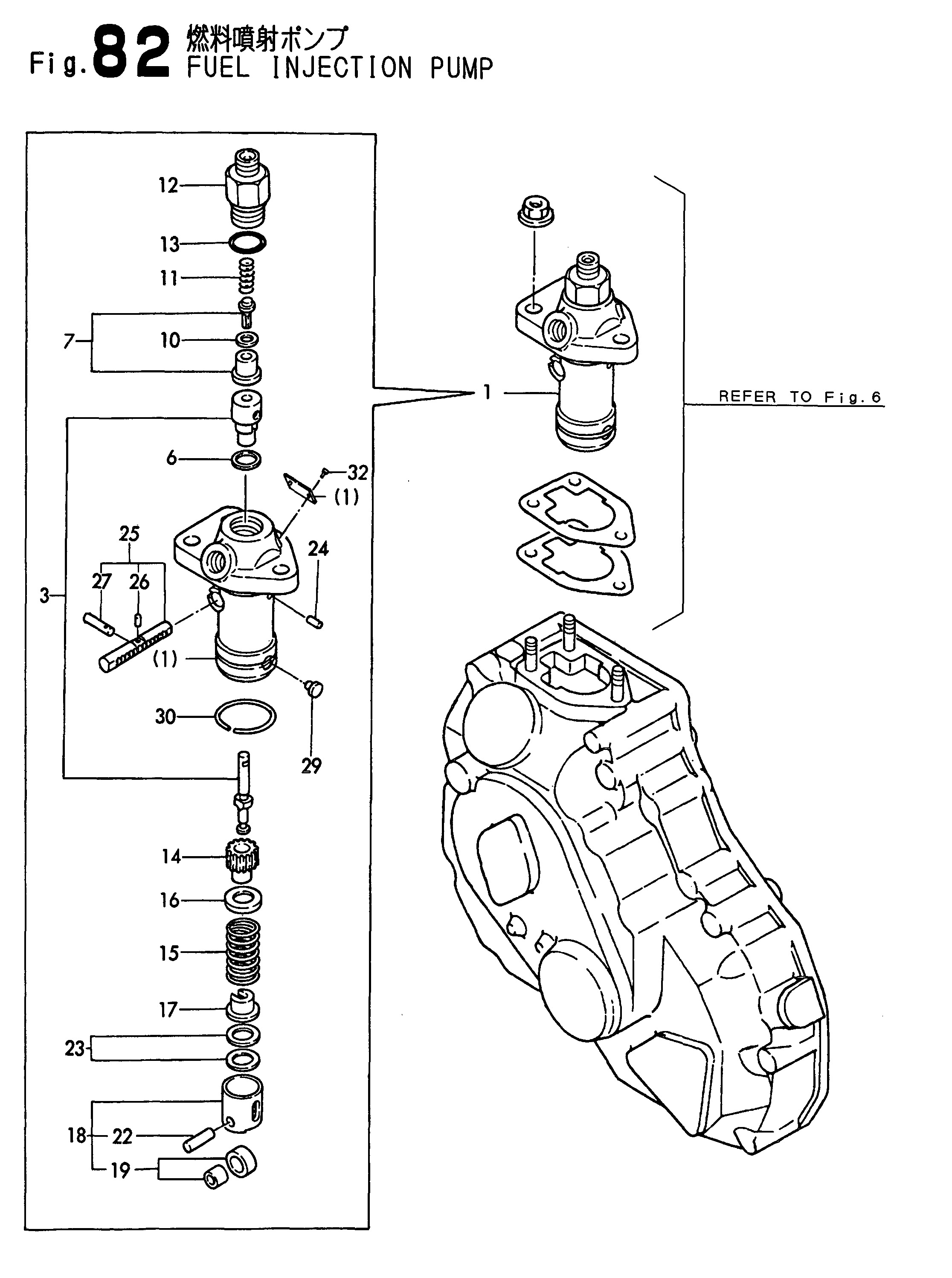 FIG 82. POMMES D'INJECTION DES FEUILLES