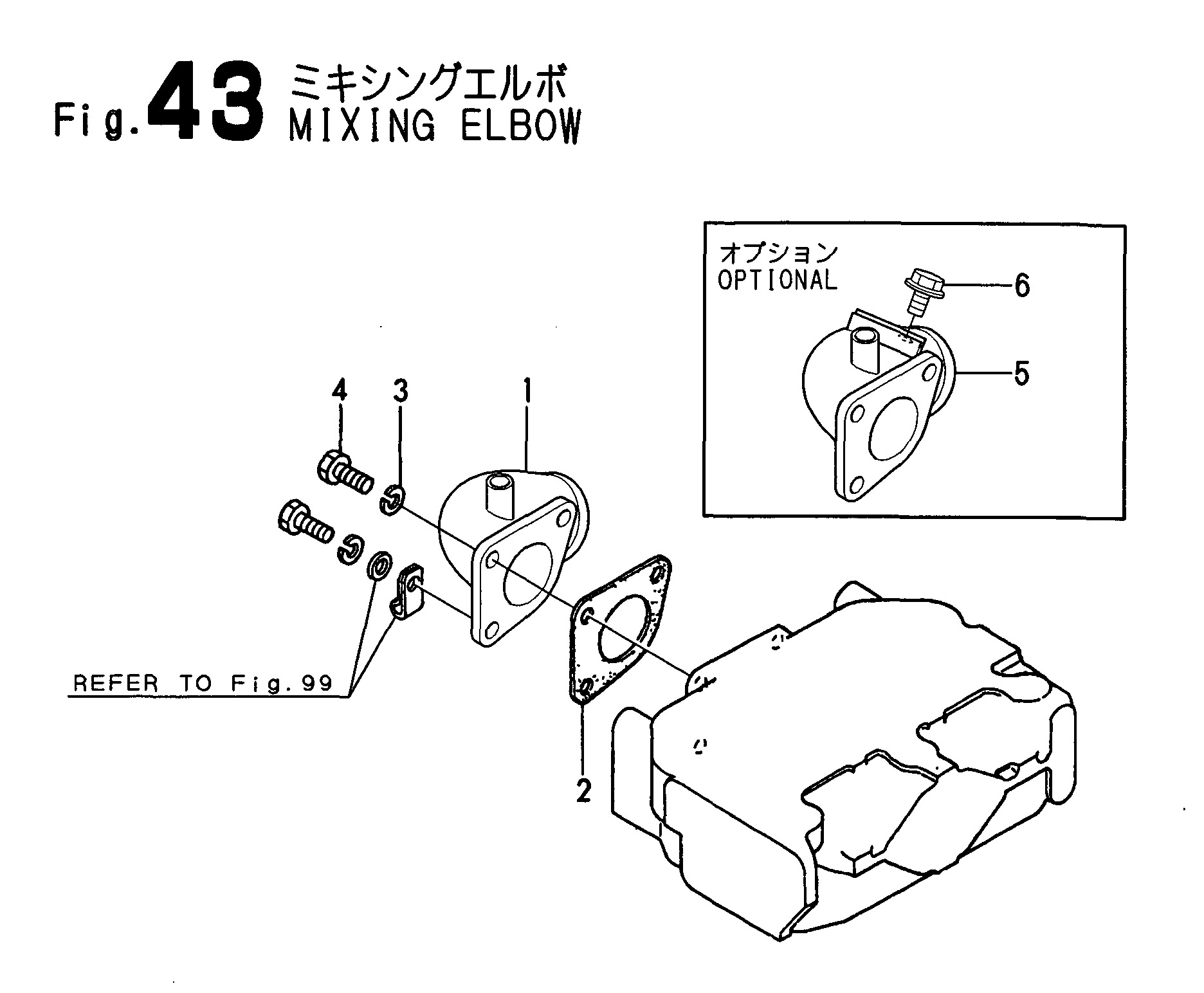 FIG 43. MIXING ELBOW