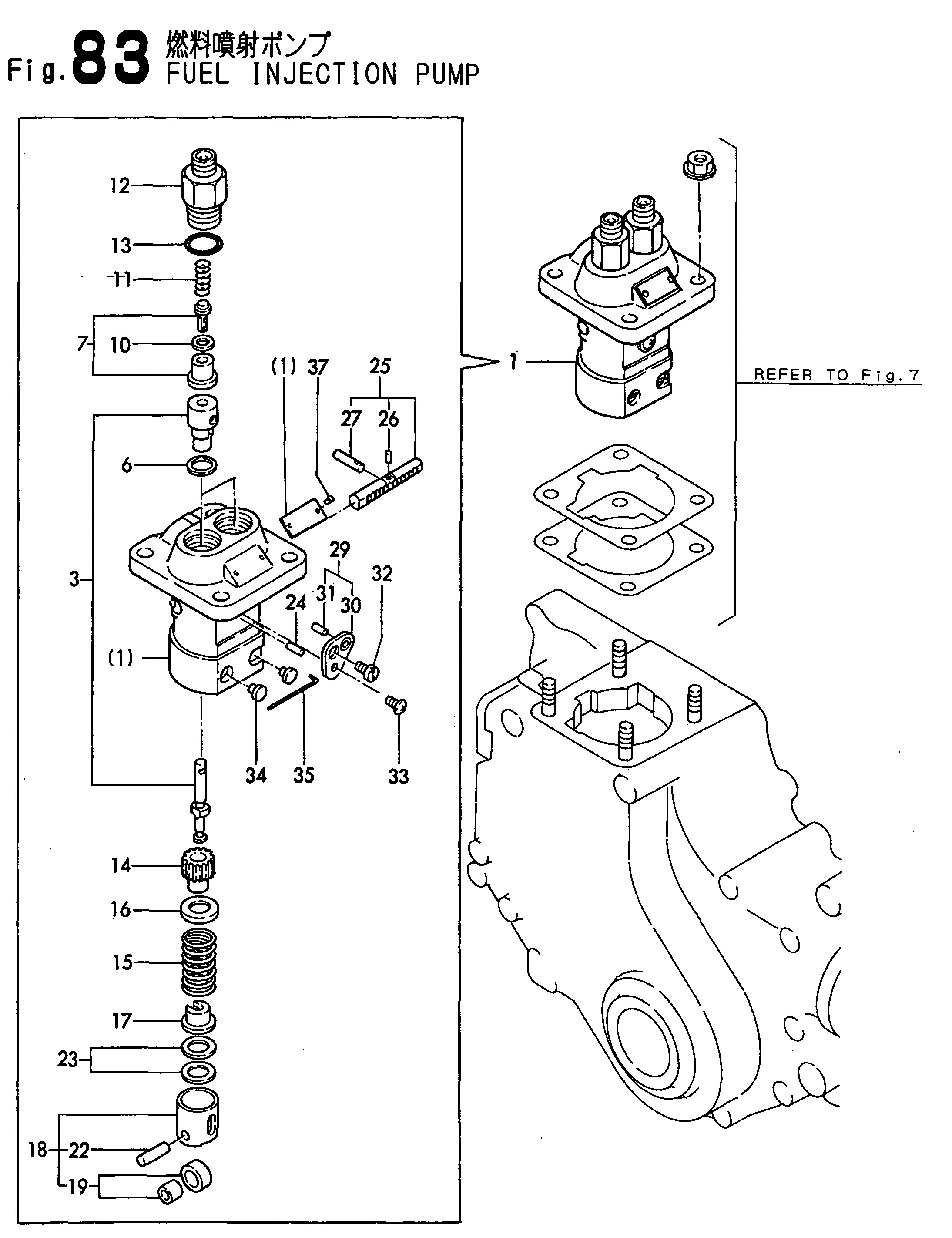 FIG 83. POMMES D ' INJECTION DES FEUILLES