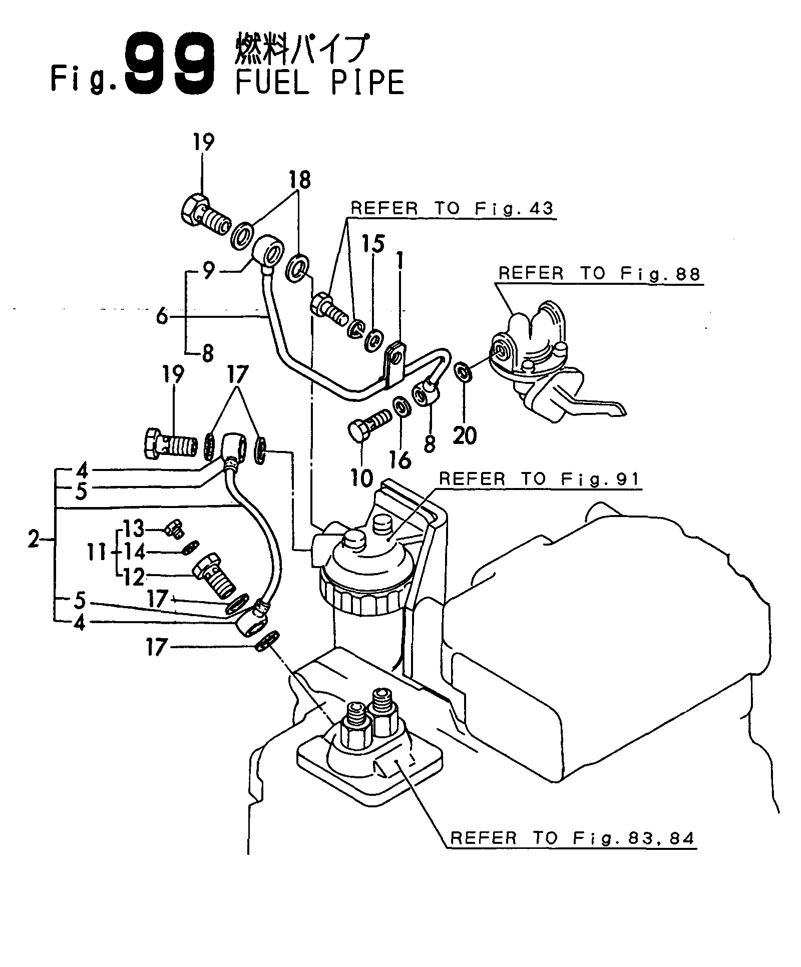 FIG 99. FUEL PIPE