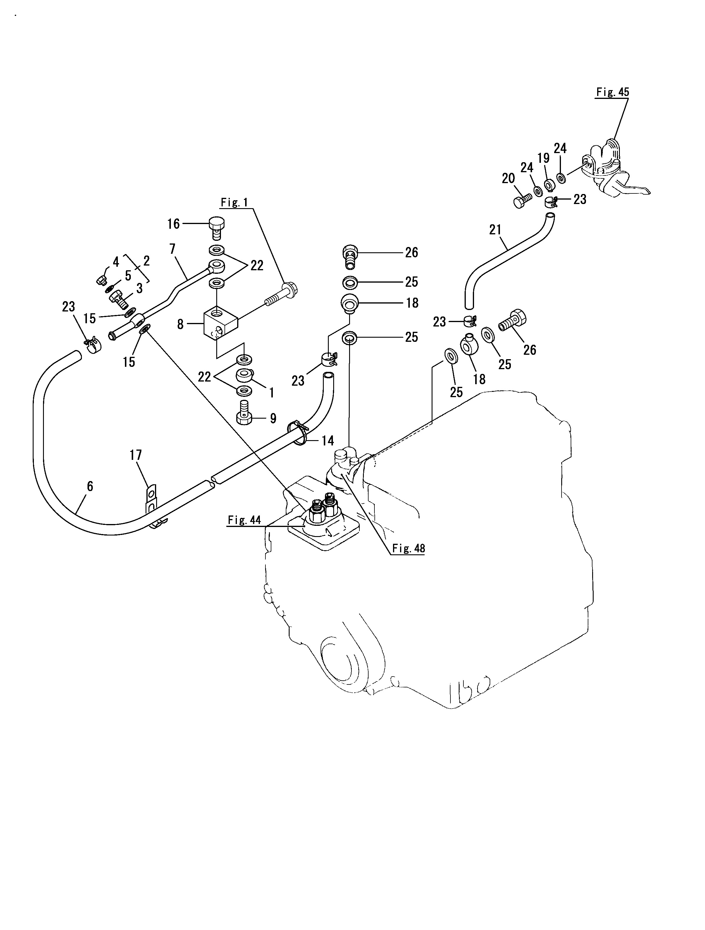 FIG 116. (52A)FUEL PIPE (FROM 1997.09)