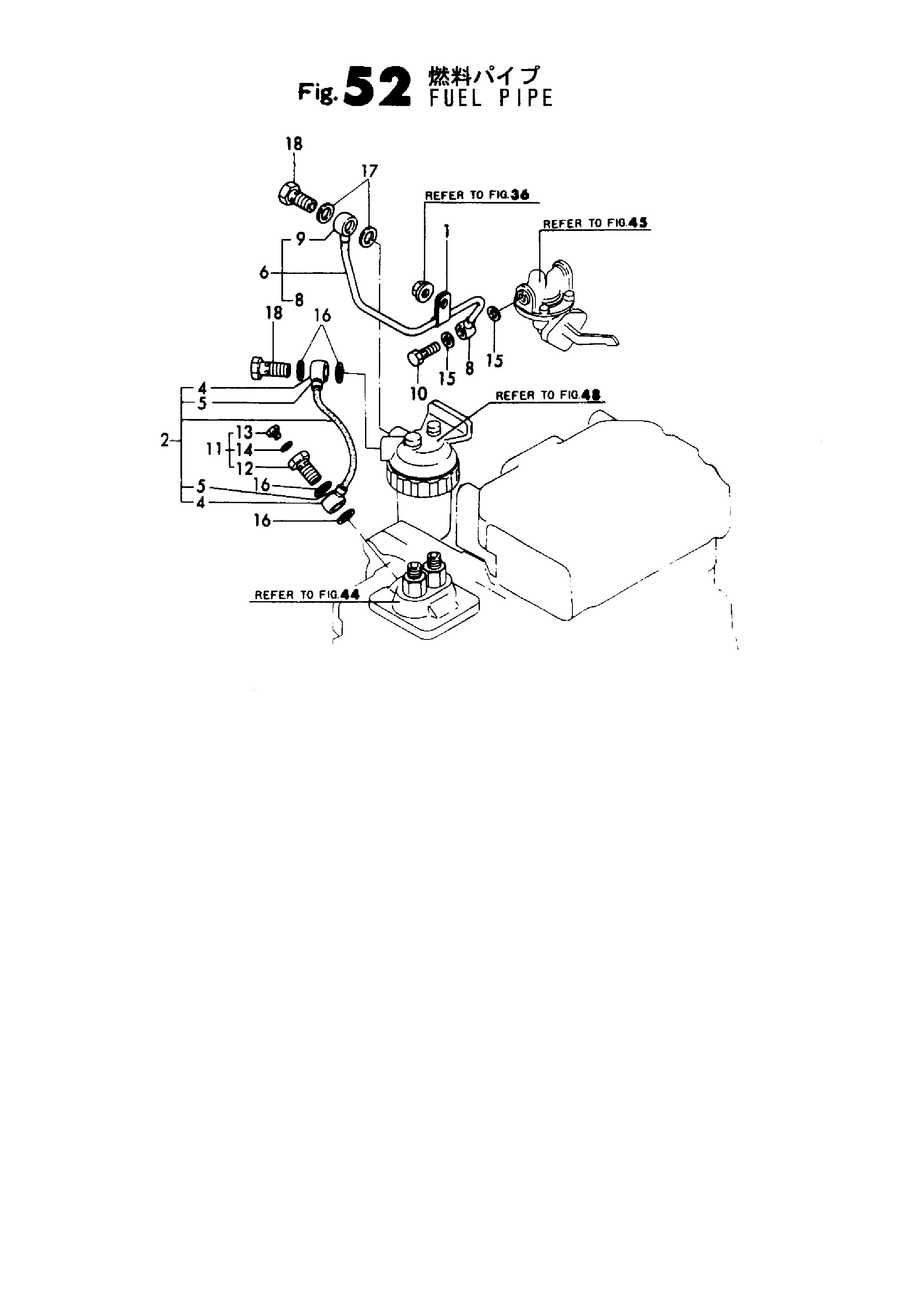 FIG 52. FUEL PIPE (TO 1997.08)