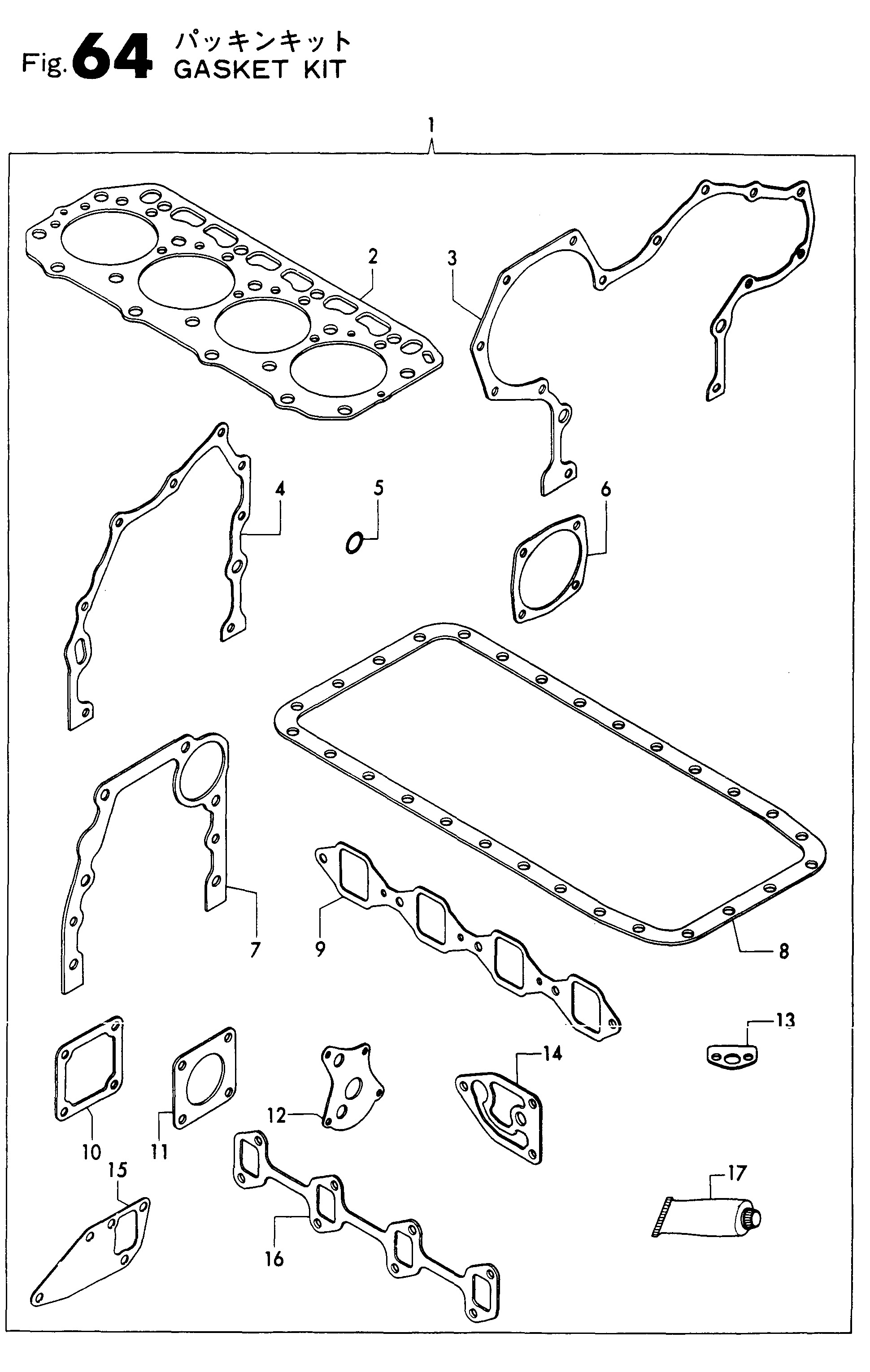 FIG 64. GASKET KIT