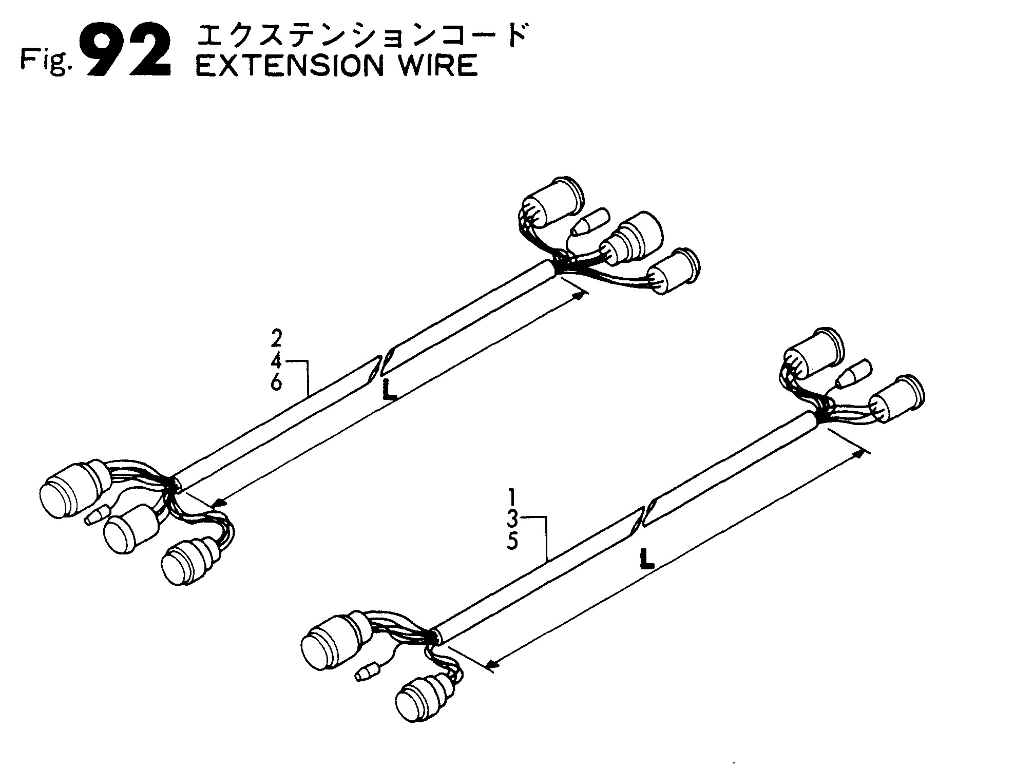 FIG 92. EXTENSION WIRE