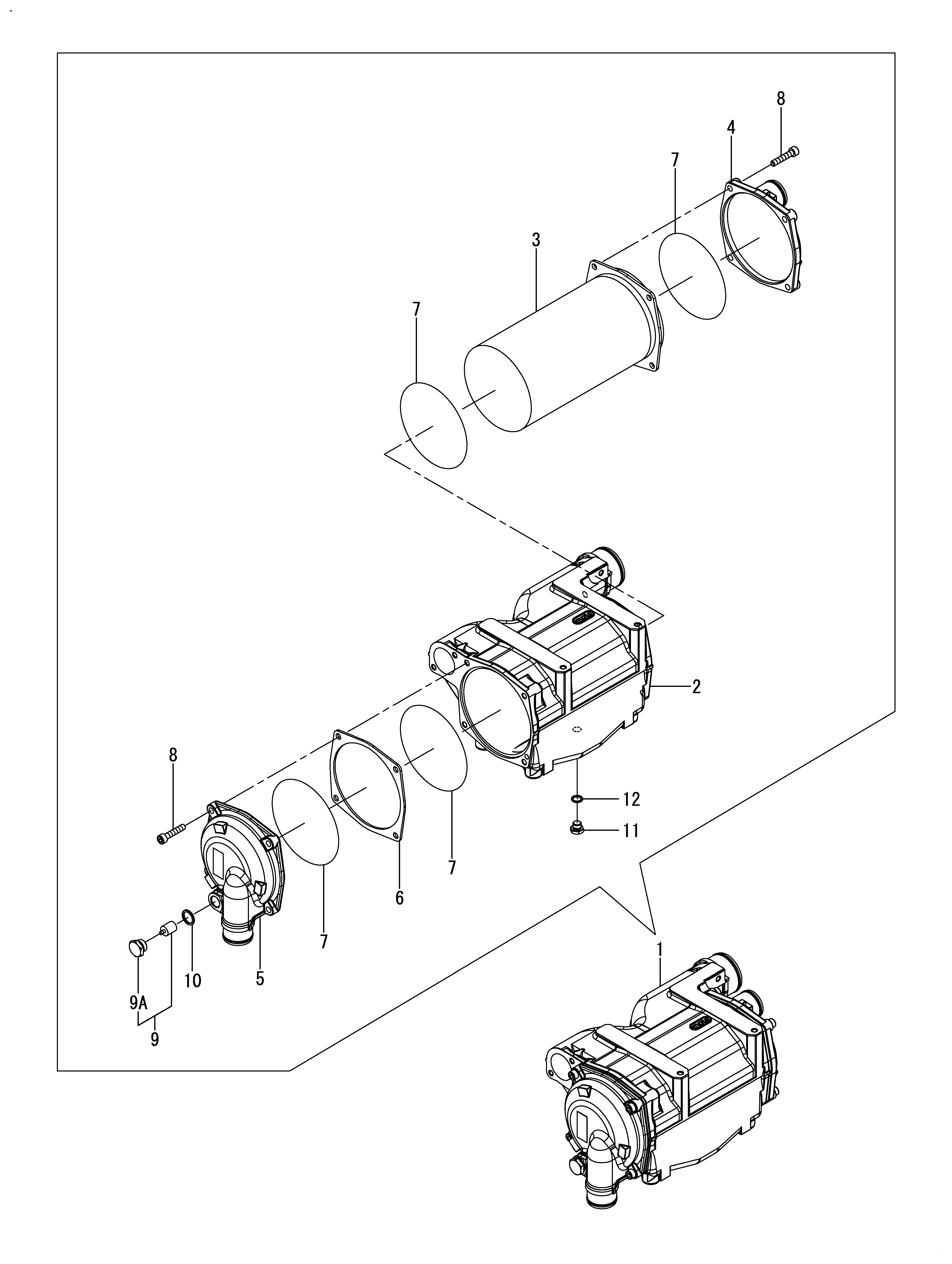 FIG 23. AIR COOLER (INNER PARTS)