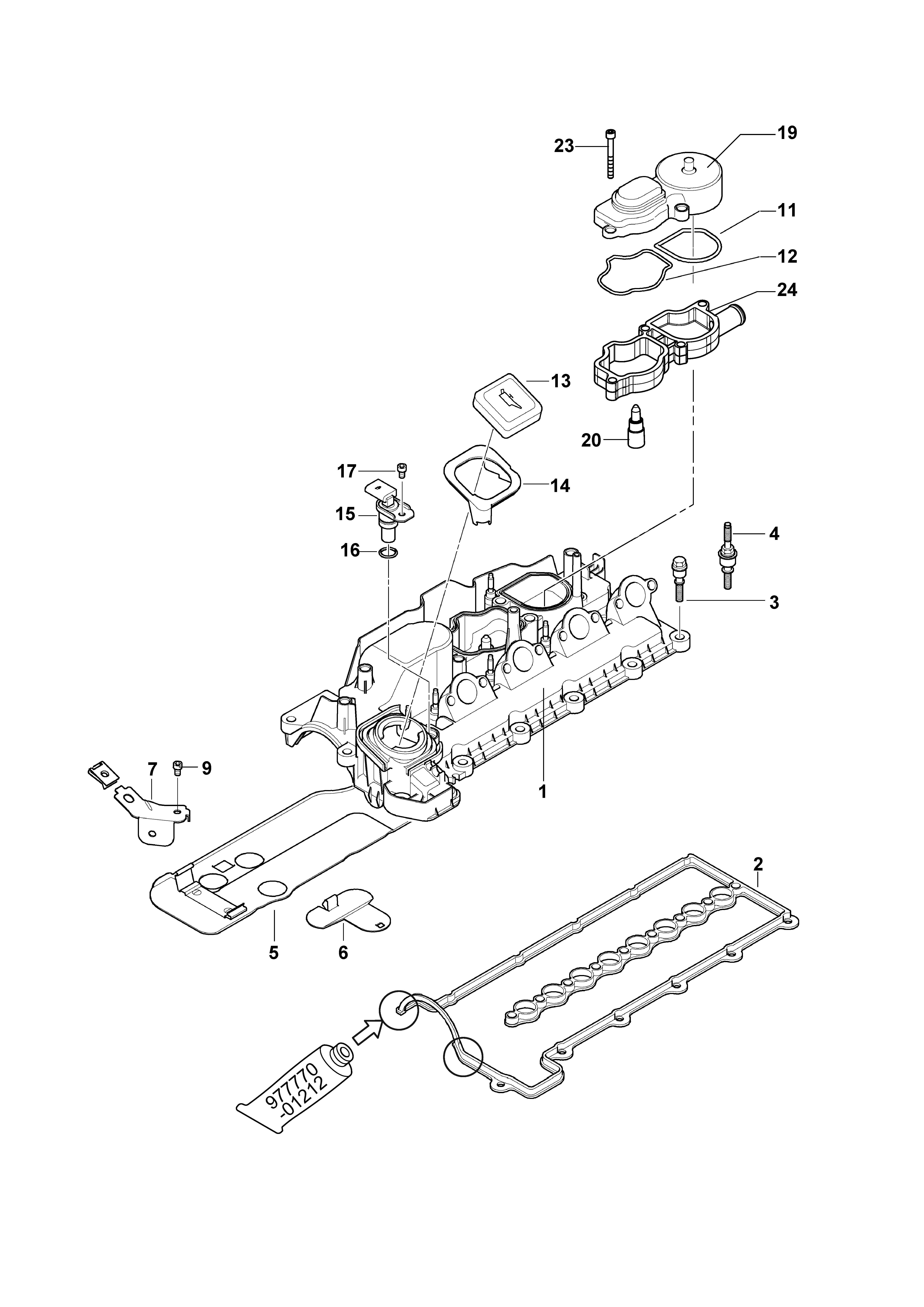 FIG 9. COUVERTURE DU CYLINDER