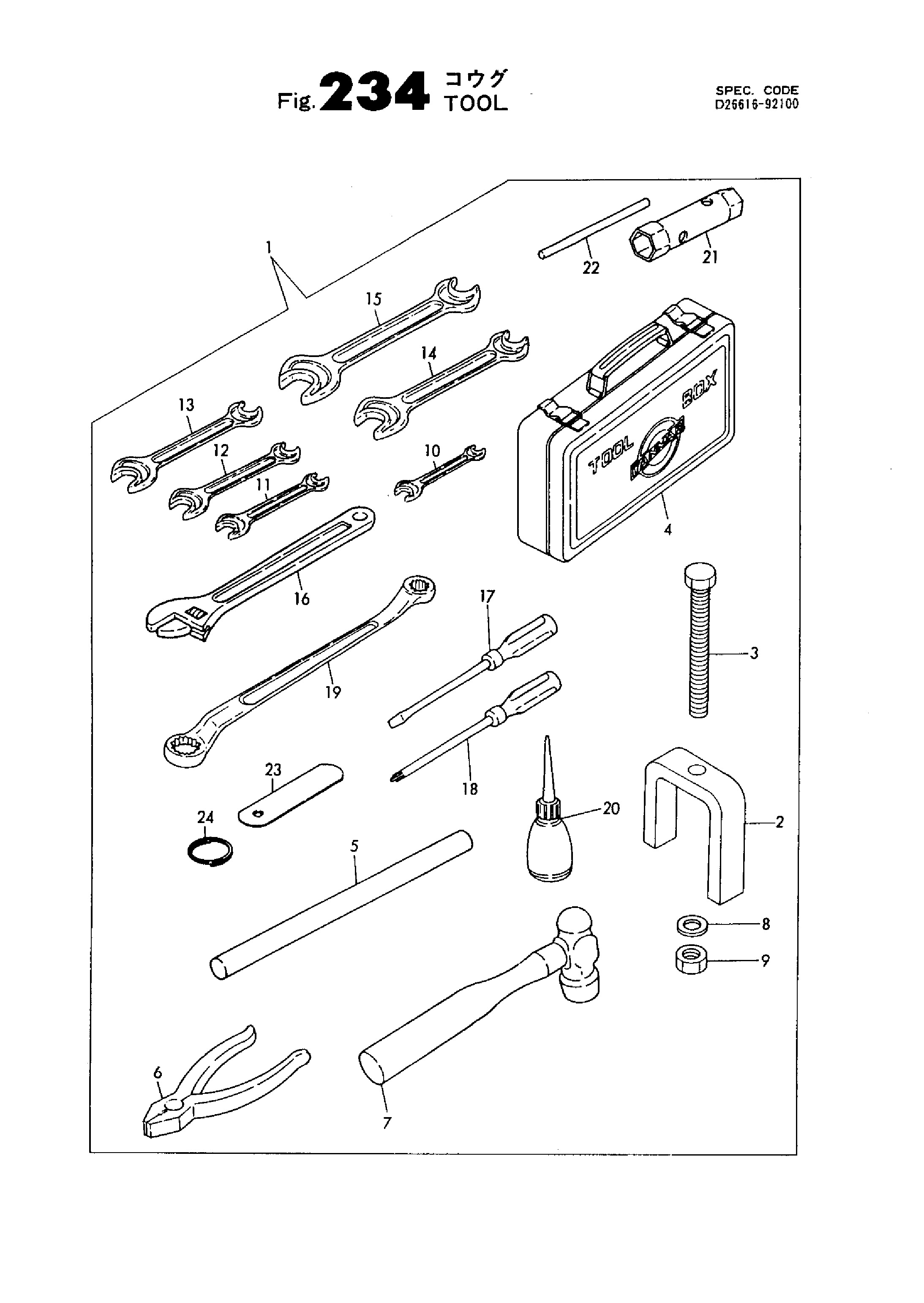 FIG 234. TOOL