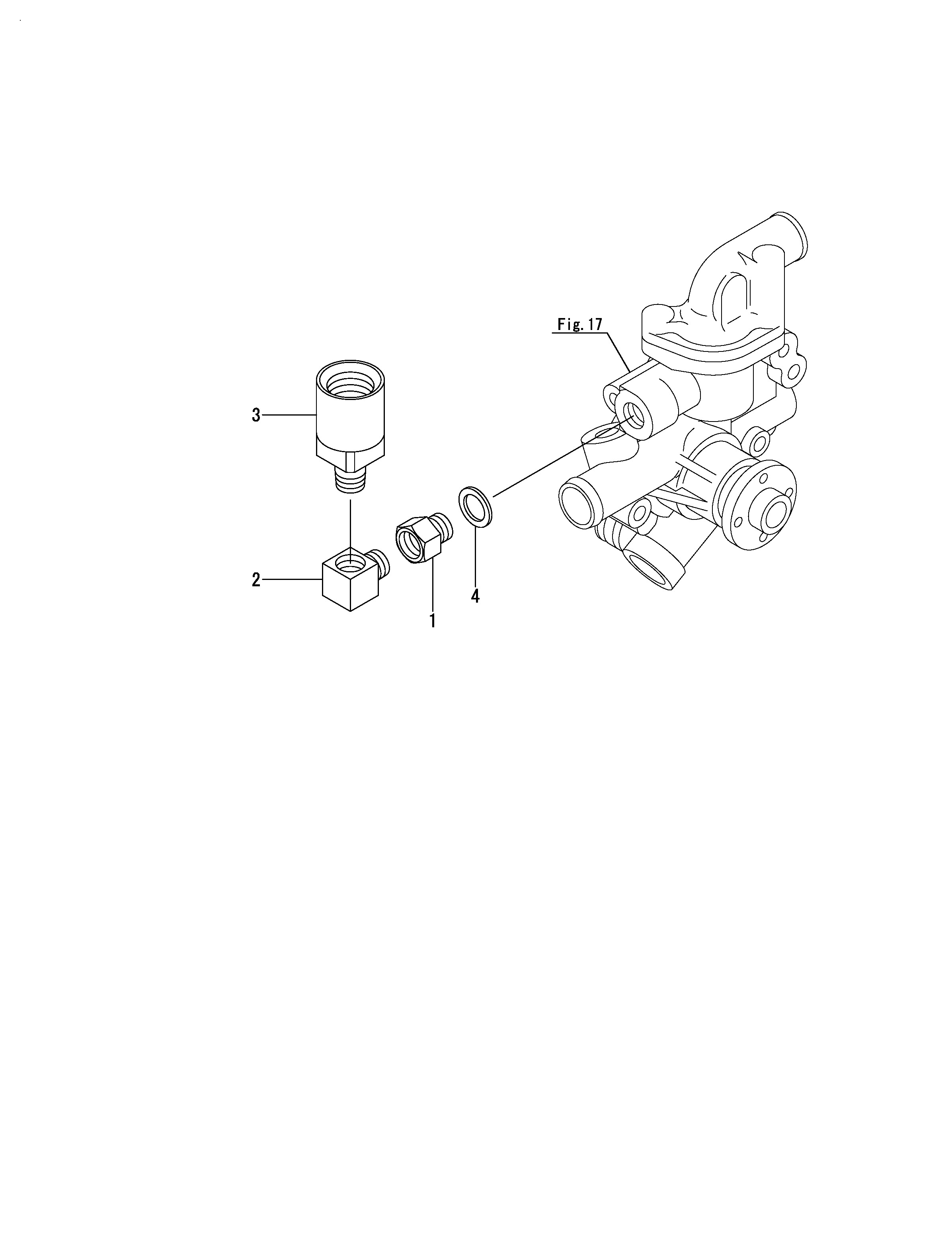 FIG 38. (17A)AIR VENT KIT (KEEL COOLER SPEC.) (OPTIONAL)