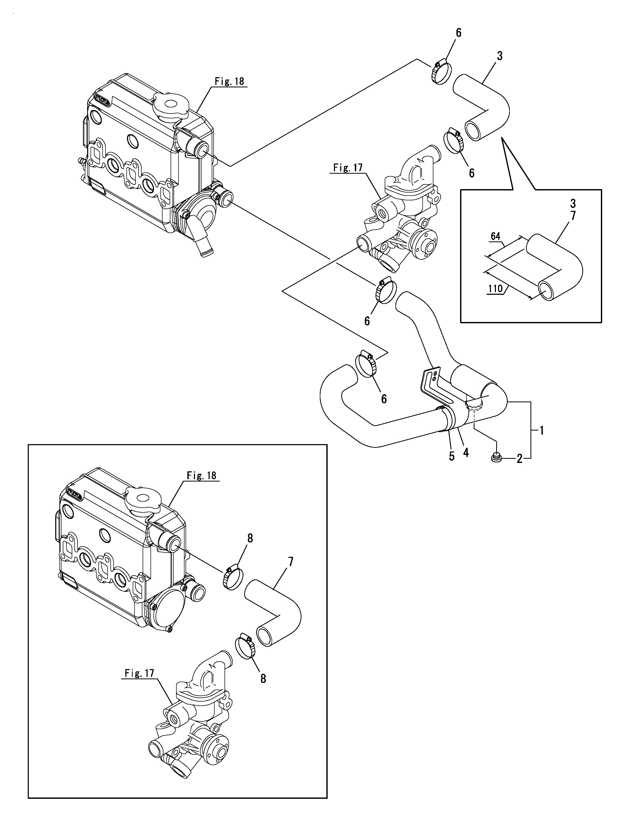 FIG 20. COOLING PIPE (FRESH WATER)