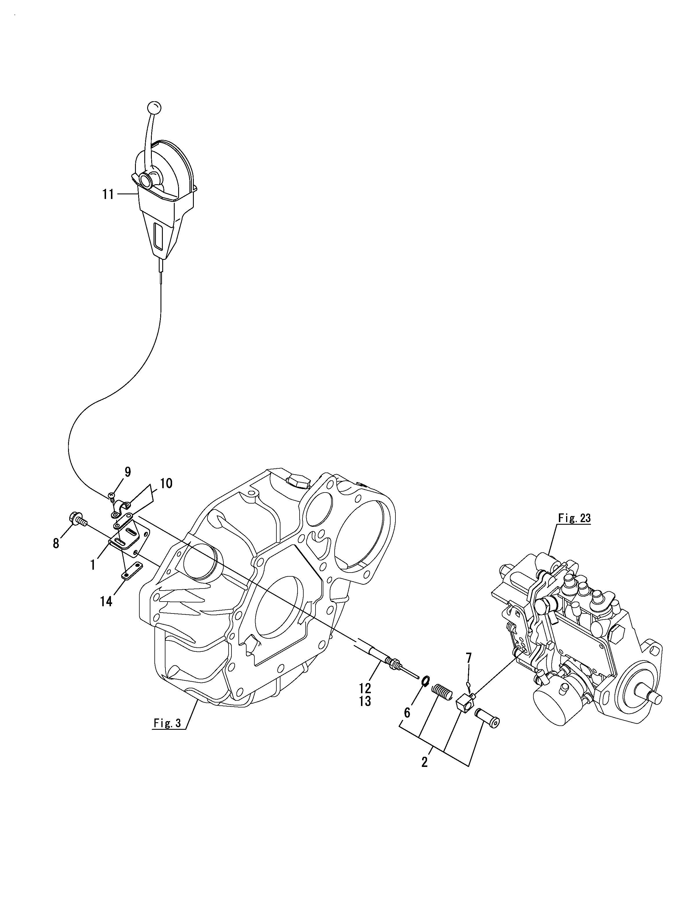 FIG 27. SOUTIEN CABLE ET CONTRÔLE DE L'ÉLÉMENT