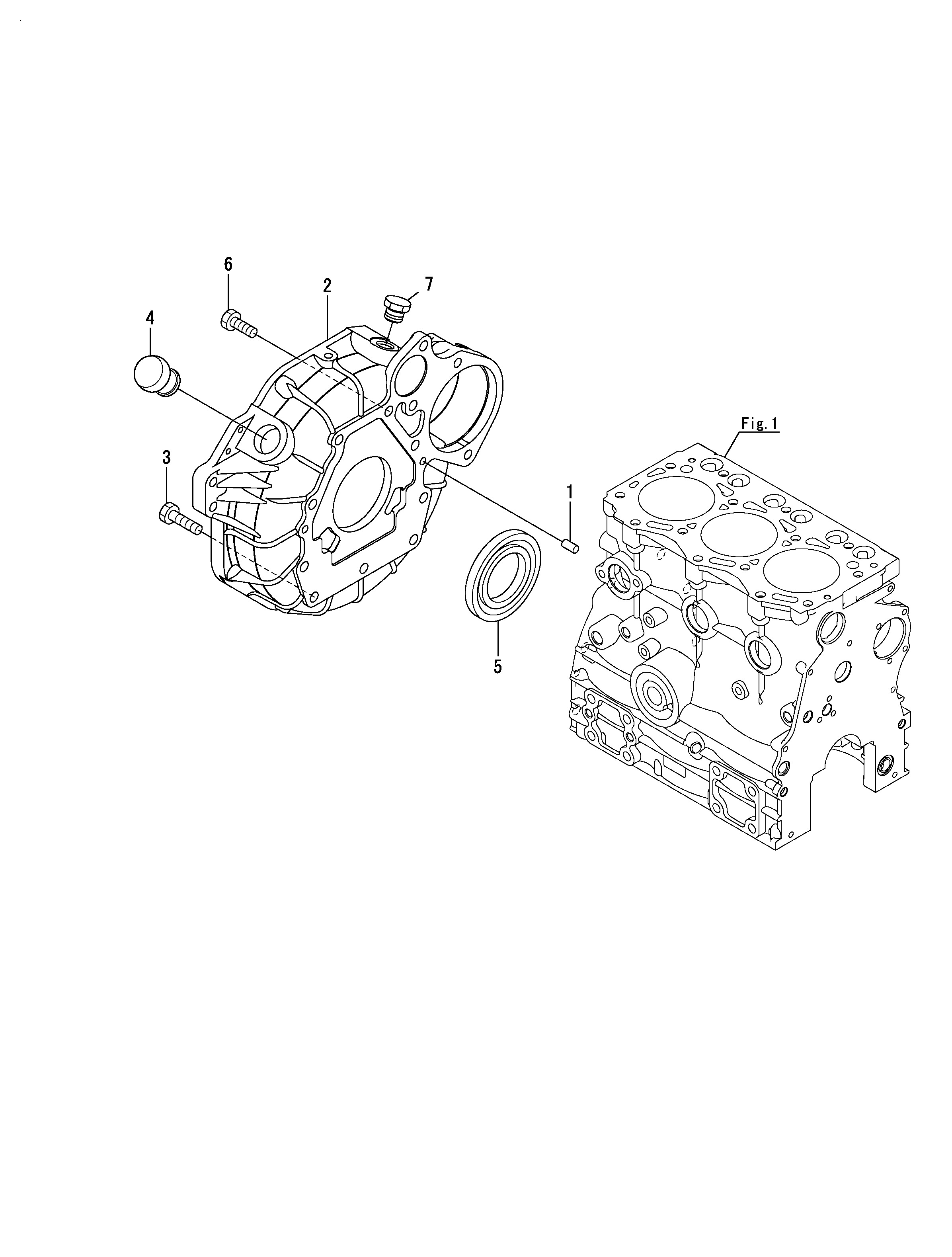 FIG 3. FLYWHEEL HOUSING