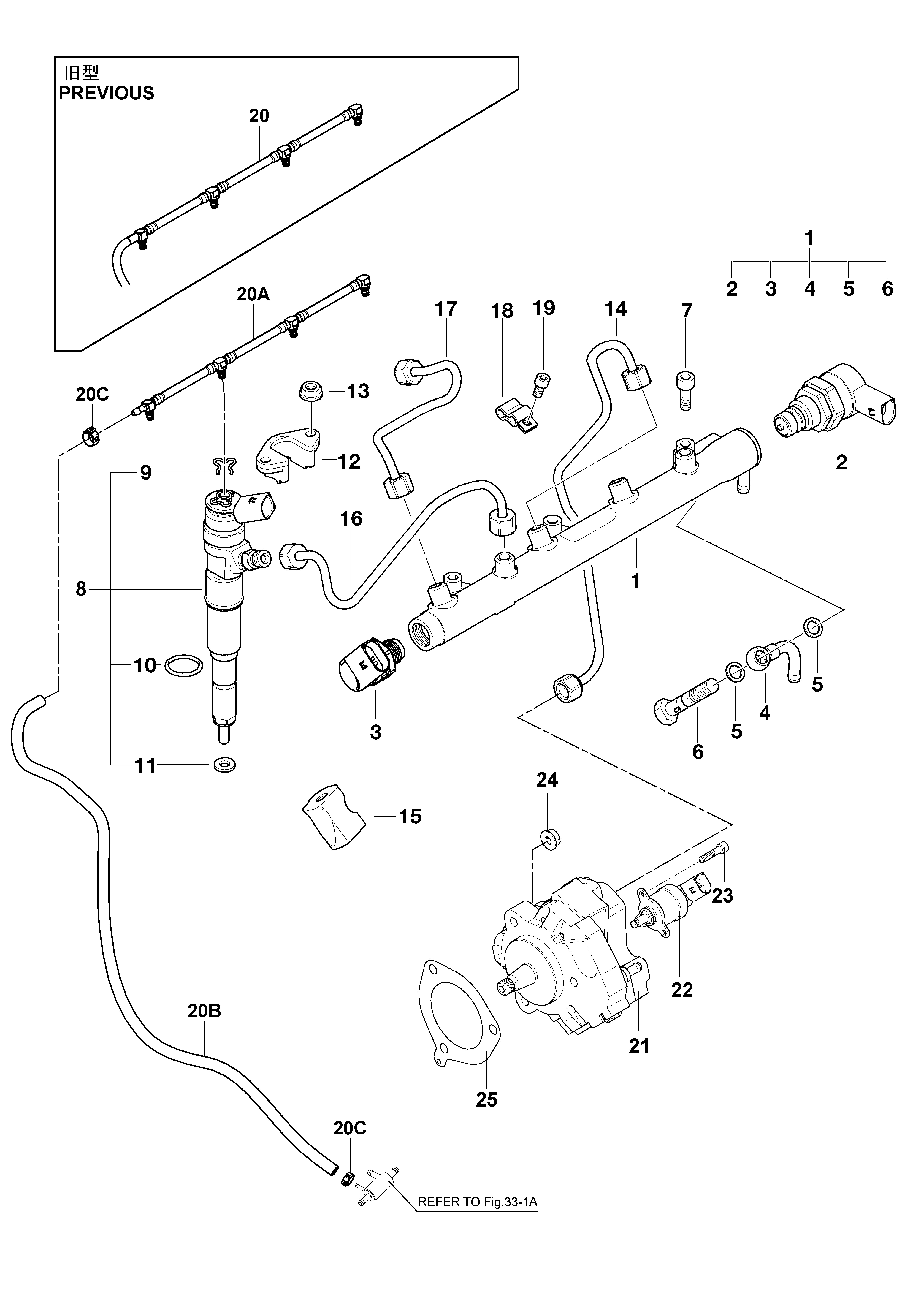FIG 35. PUMP/INJECTEUR HAUT-PRESSURE