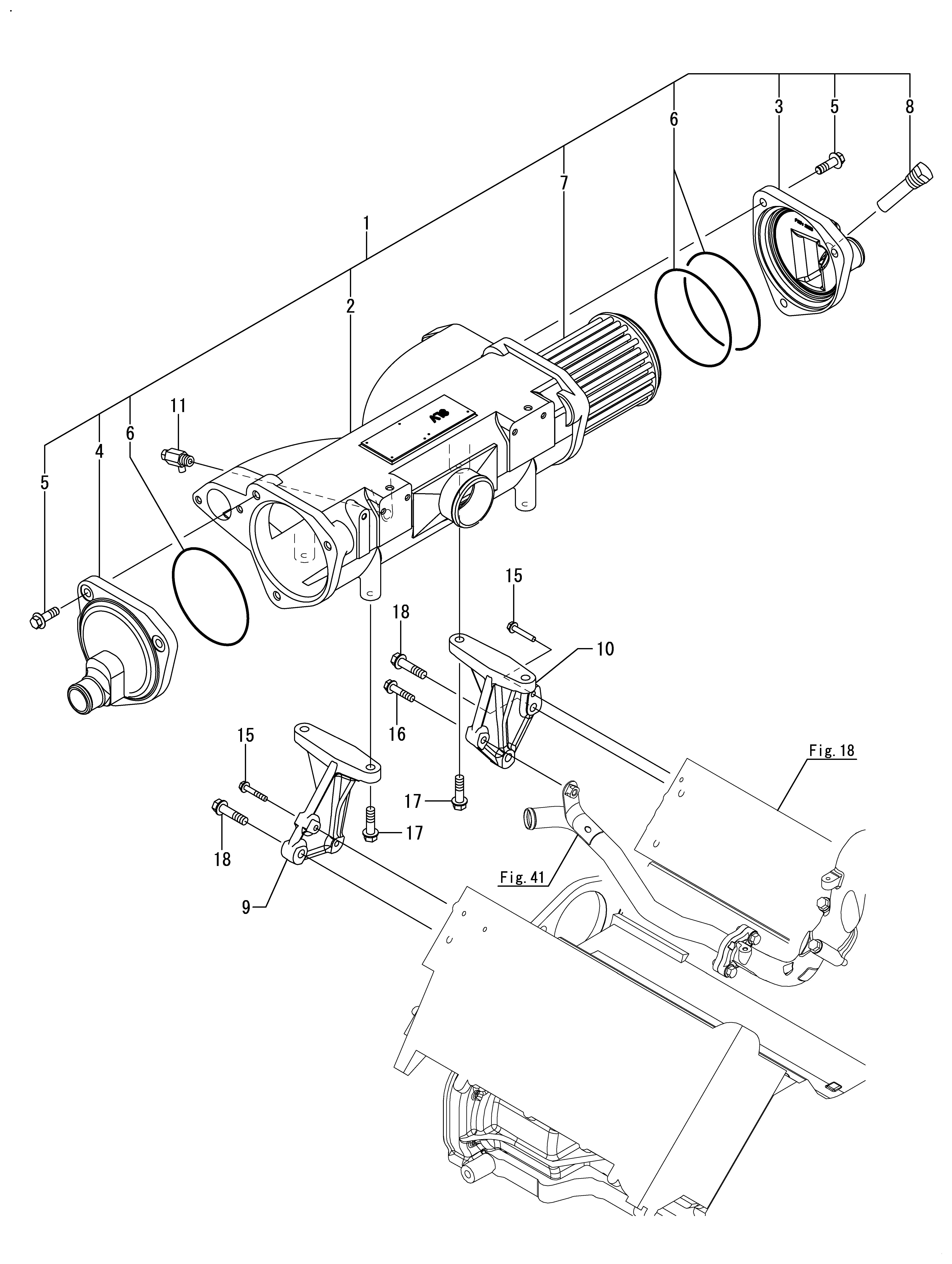 FIG 14. COOLER INTERIEUR