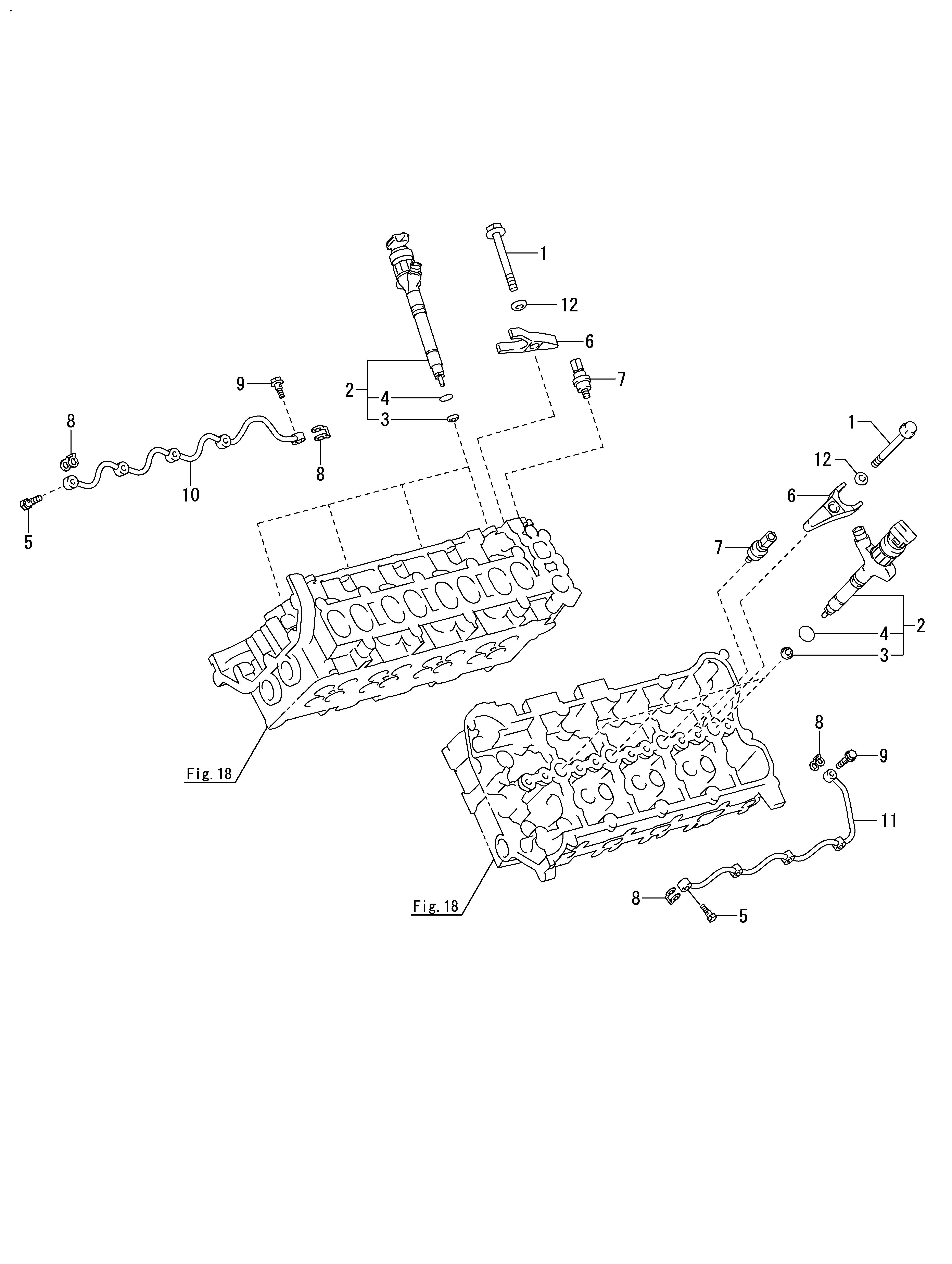 FIG 45. VALEUR D'INJECTION DES FEUILLES