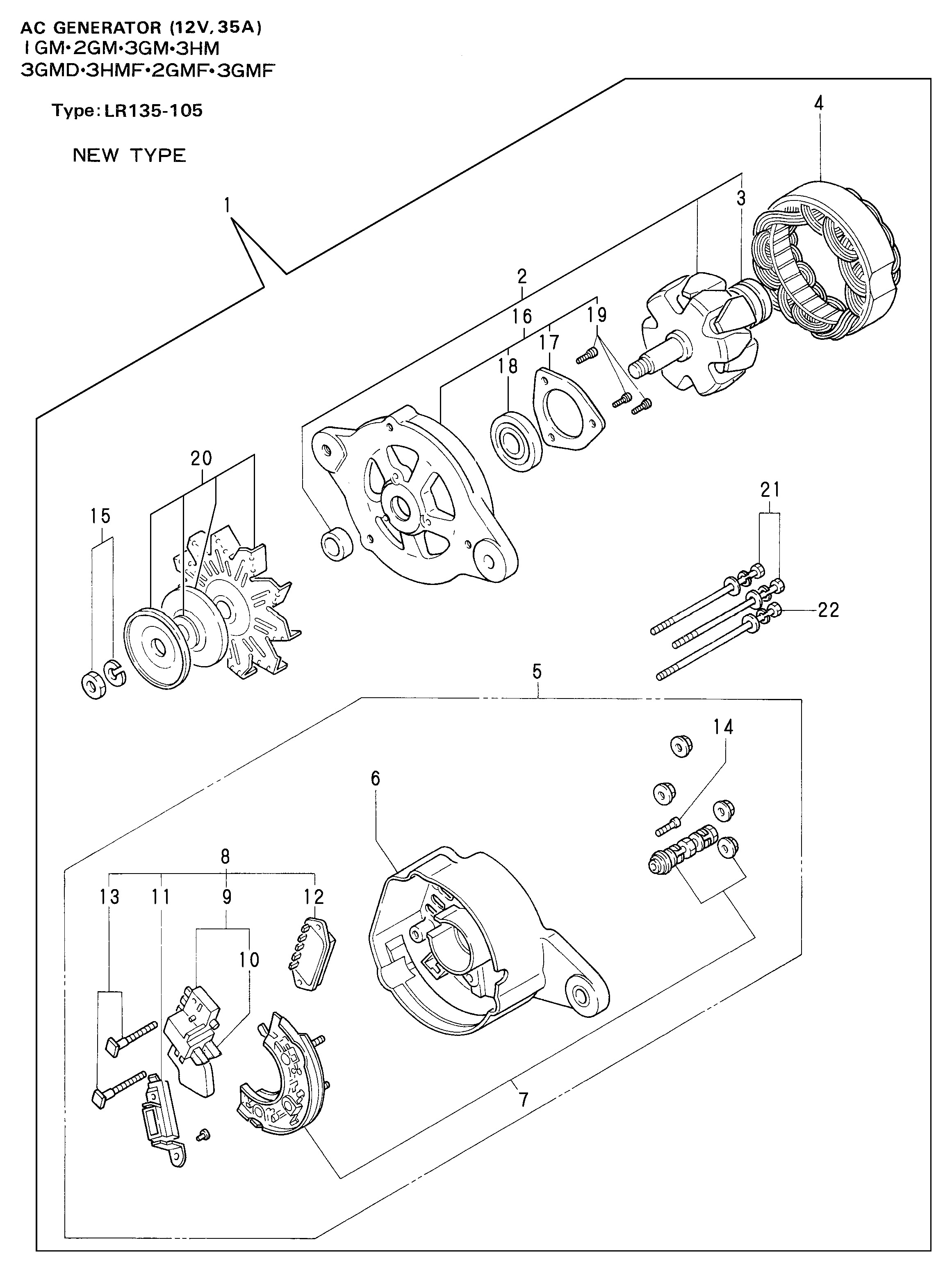 FIG 51. COMPOSANT GÉNÉRATEUR (128270-77200)