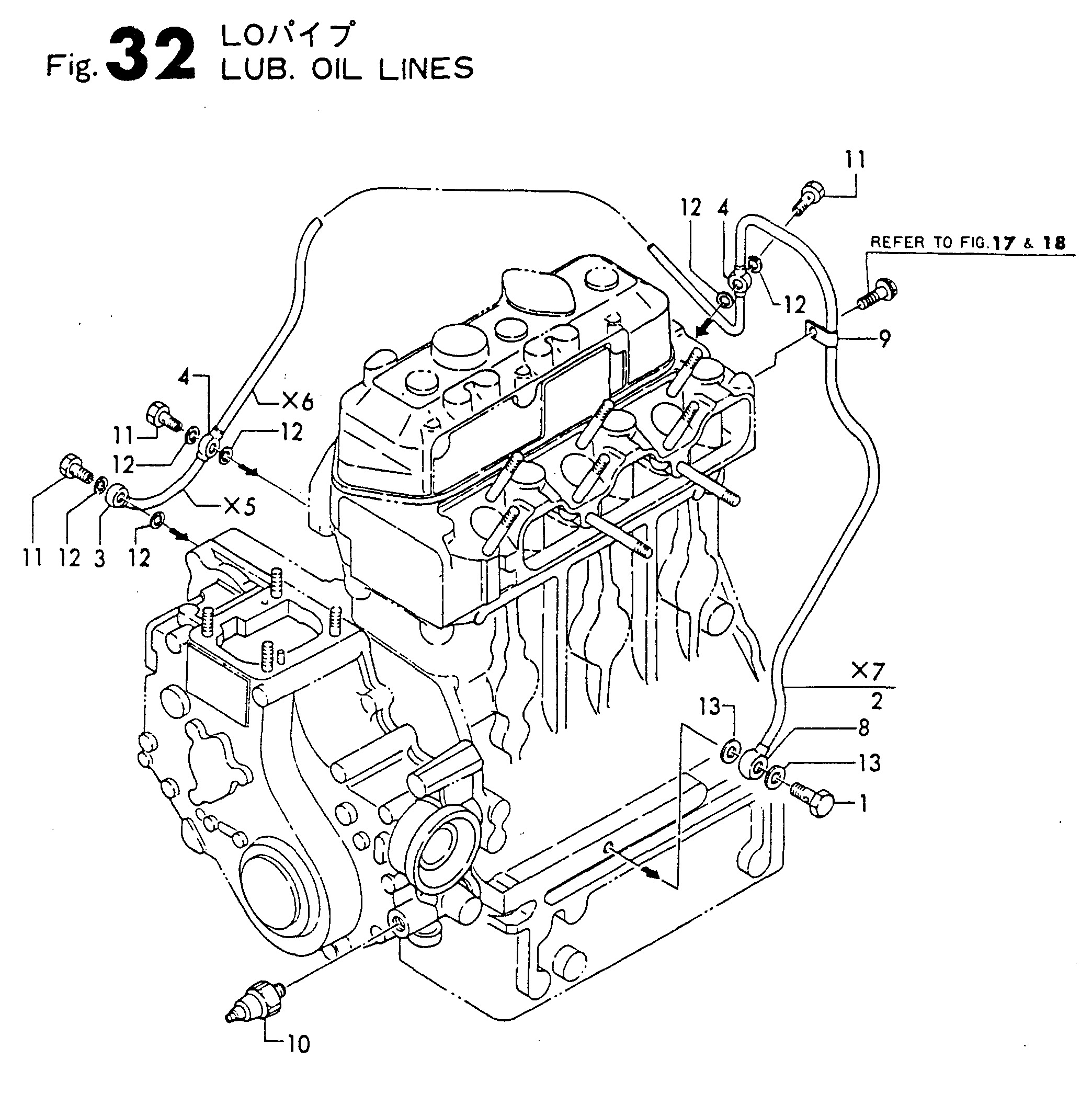 FIG 32. LUB. OIL PIPE