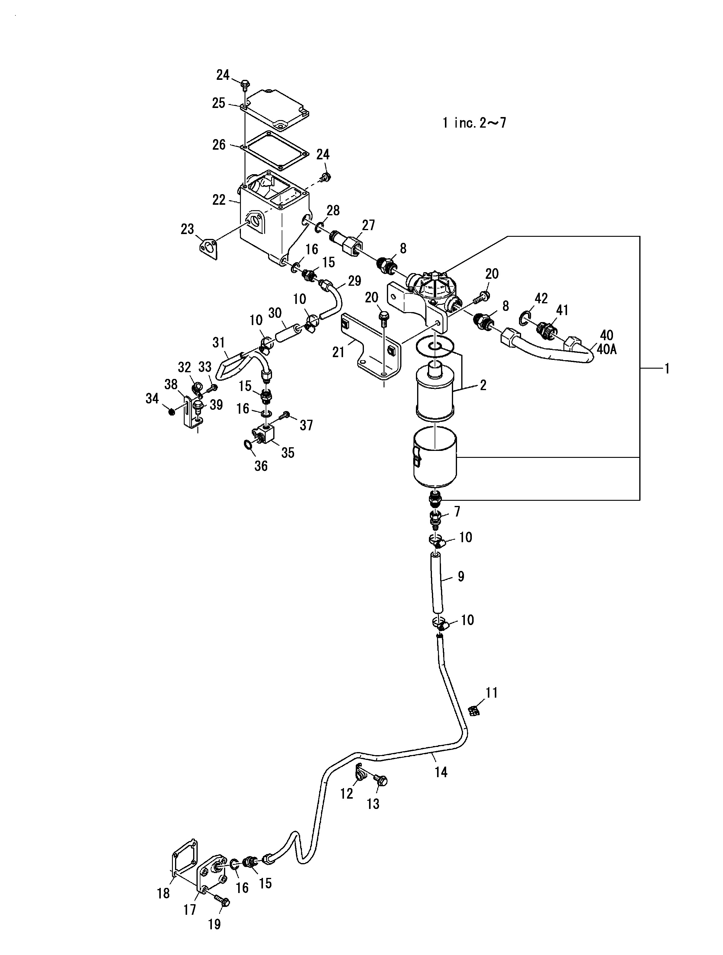 FIG 10. VENTILAZIONE CRANCASE (E6513143-)