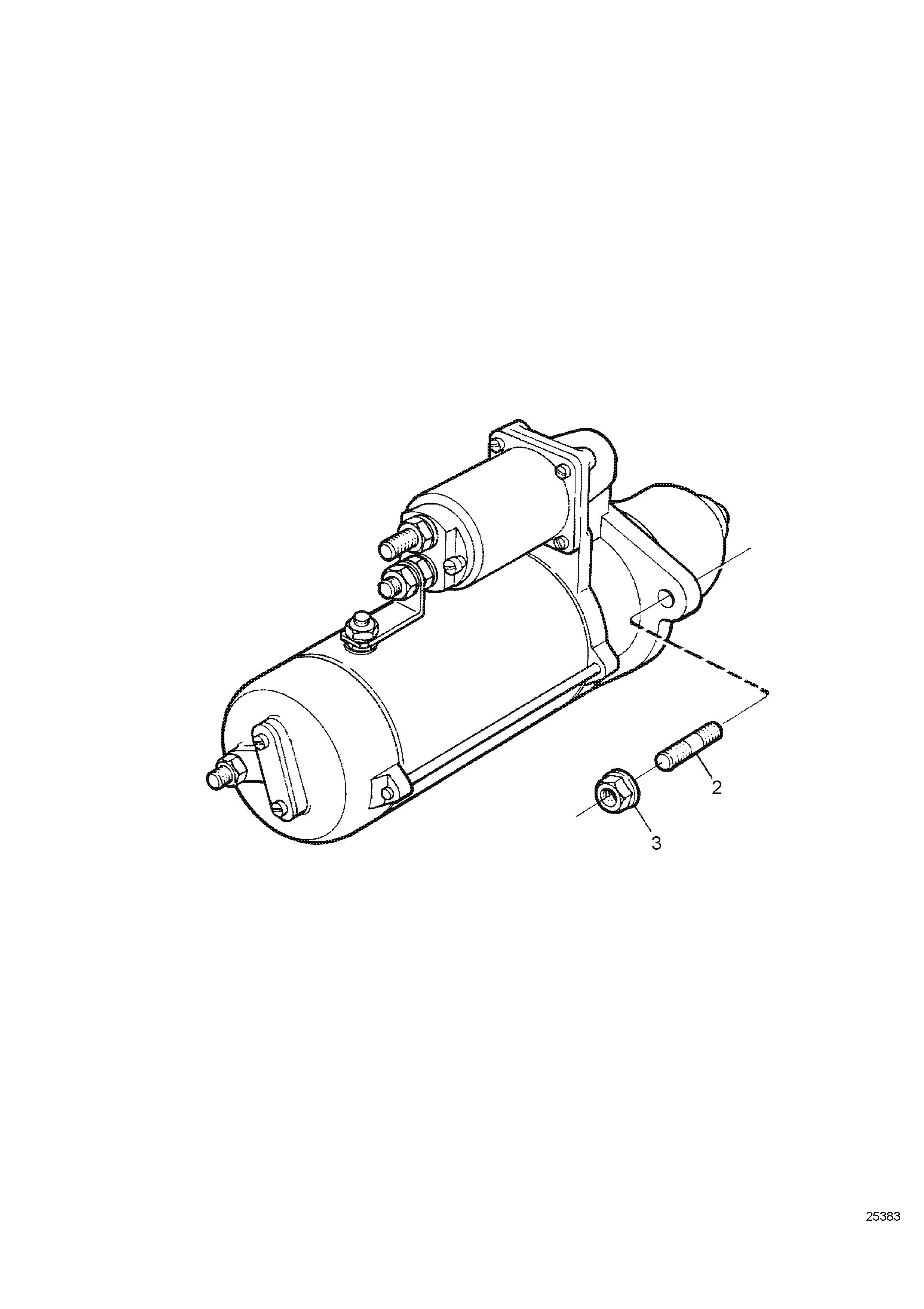 FIG 90. STARTER MOTORE, FITTARE PARTI