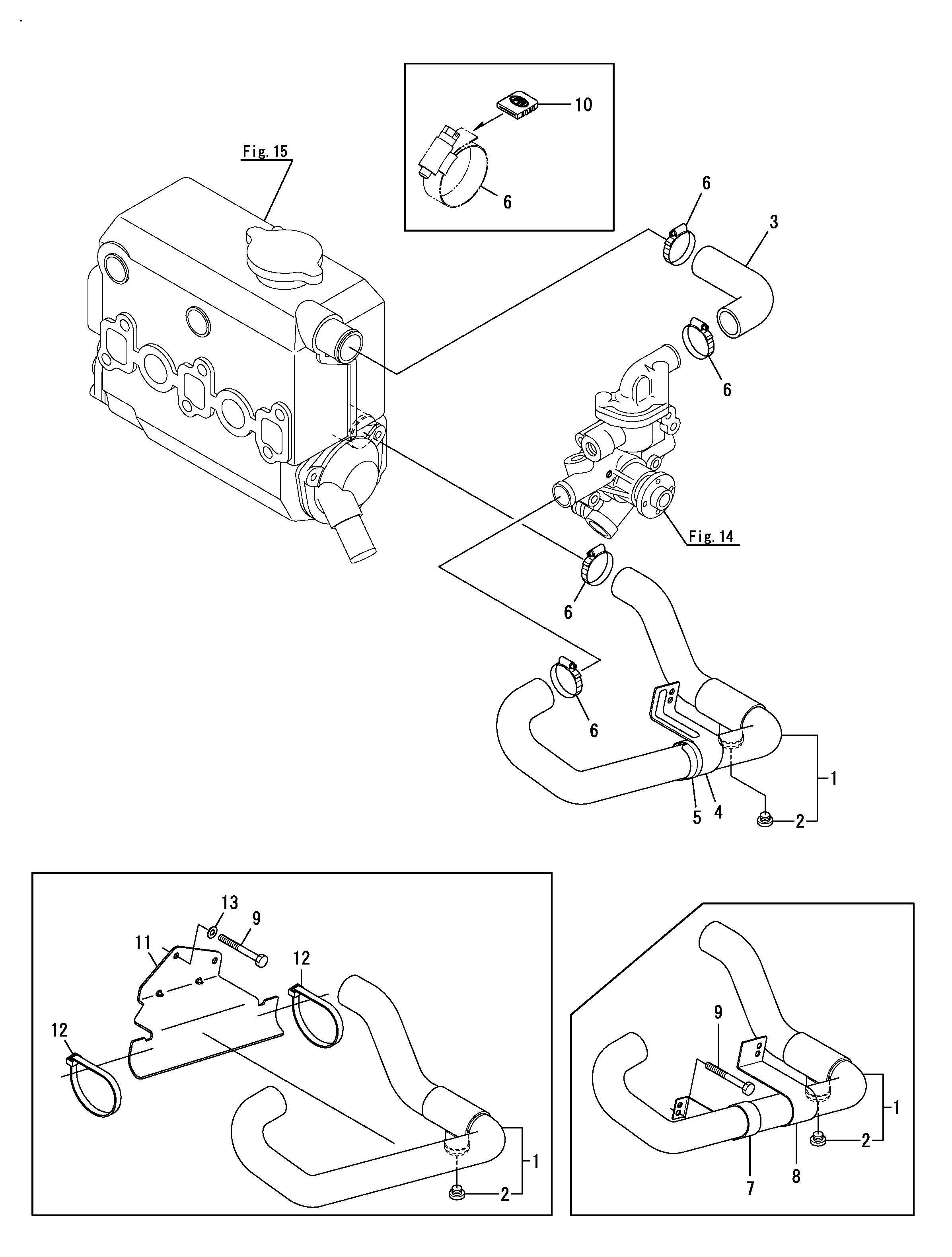 FIG 17. COOLING PIPE (FRESH WATER)