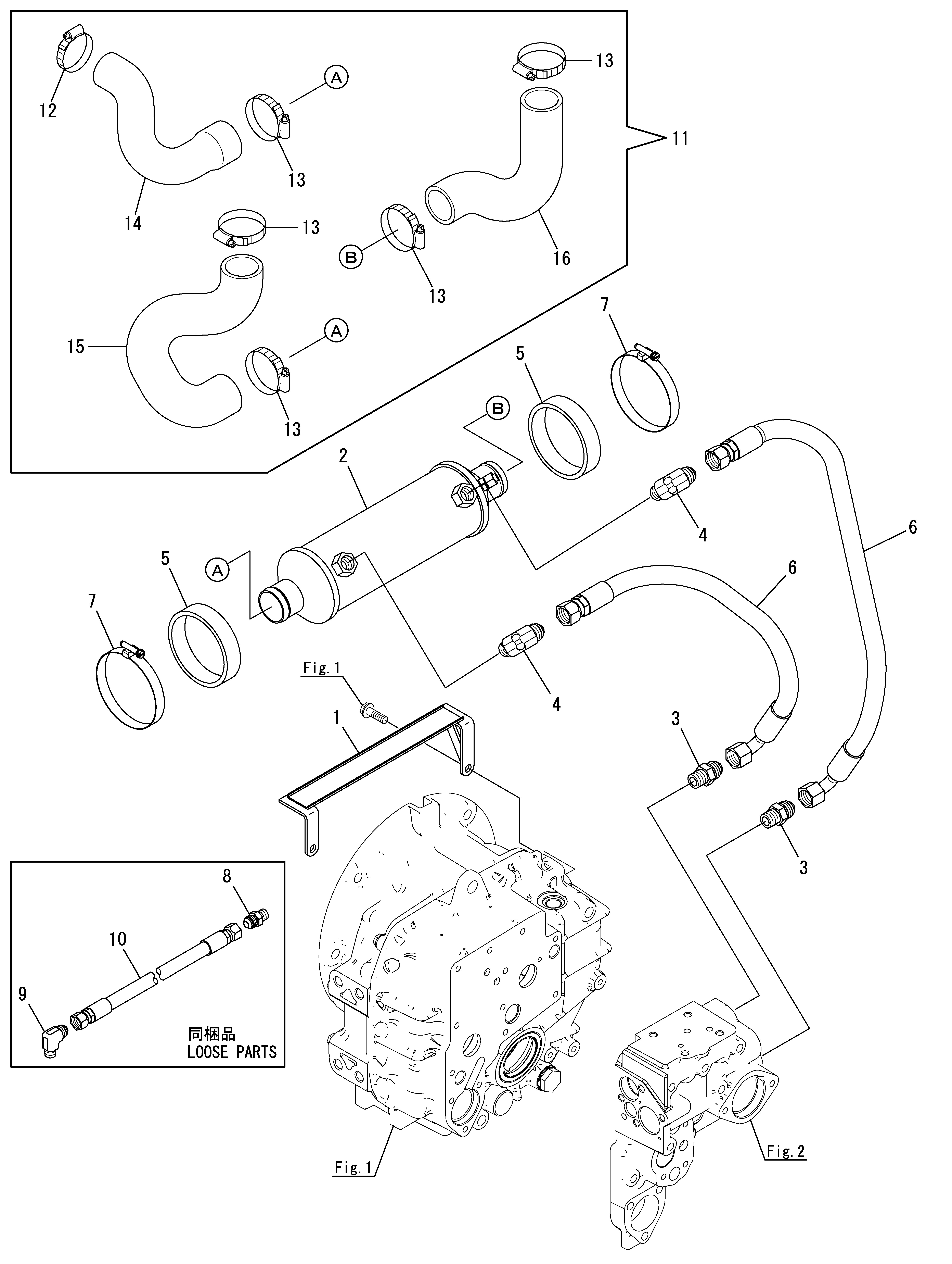 FIG 9. LUB. COOLER OIL (OPTIONAL)