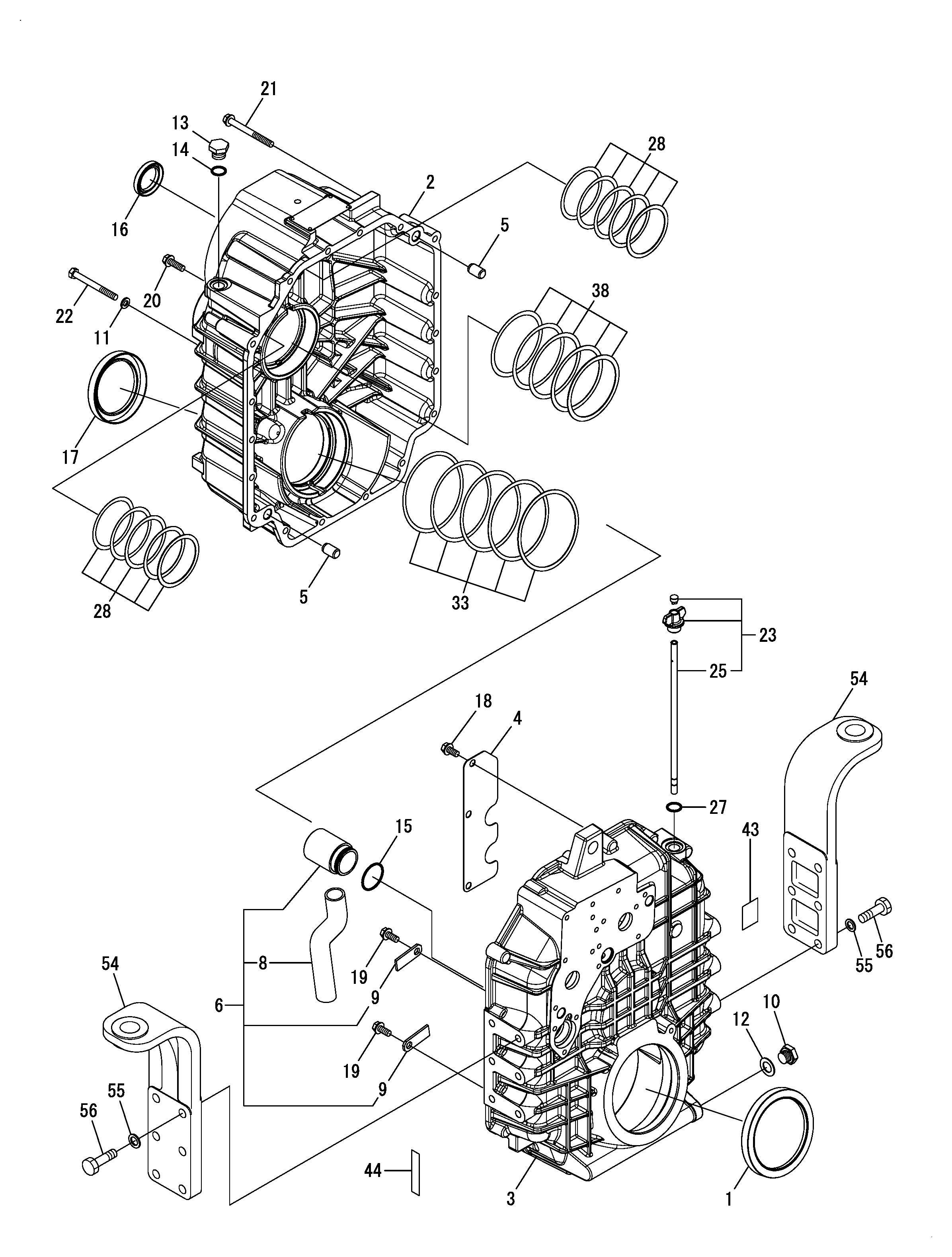 FIG 1. CLUTCH HOUSING