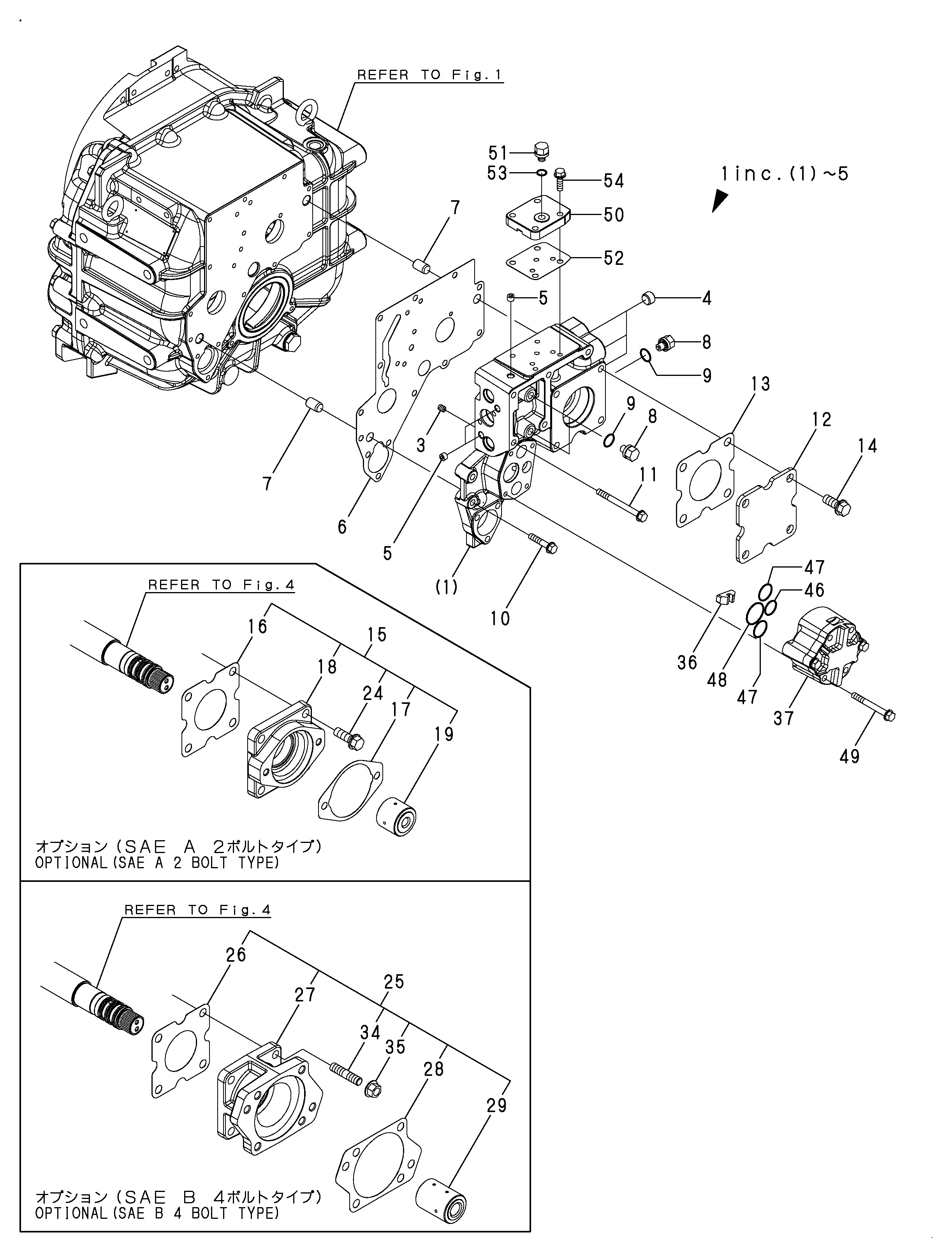 FIG 2. CASE PLATE " HYD. OIL PUMP