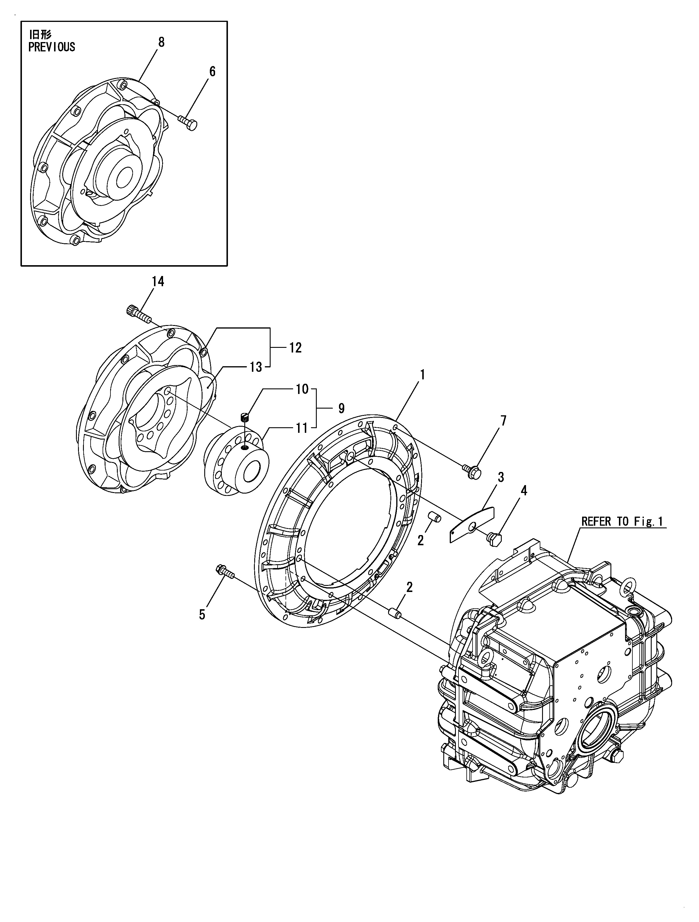 FIG 3. MOUNTING & FLEXIBLE COUPLING